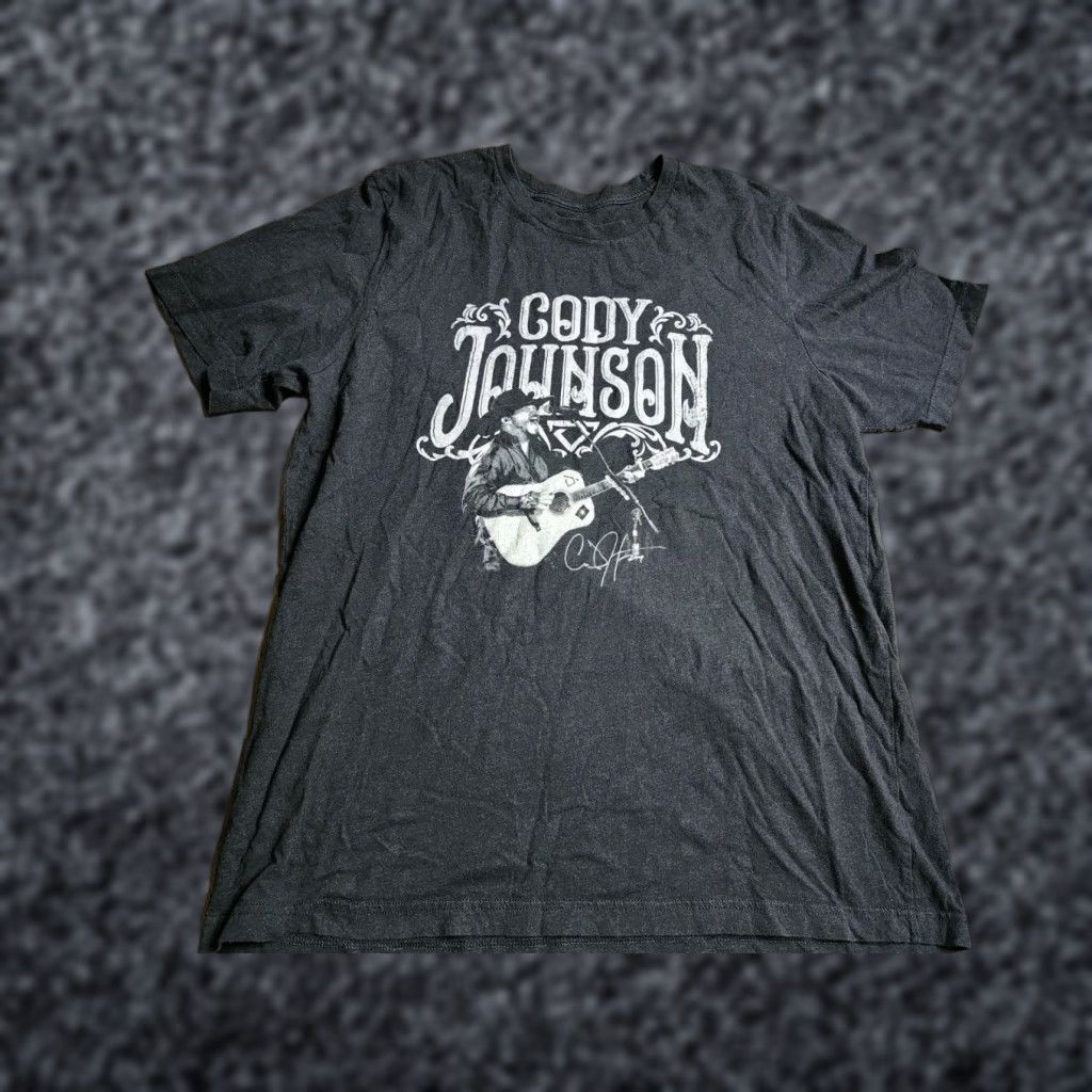 Doublet CODY JOHNSON 2022 HUMAN TOUR Concert T-Shirt Black XL Men's Double-Sided Band Tee Size US XL / EU 56 / 4 - 1 Thumbnail