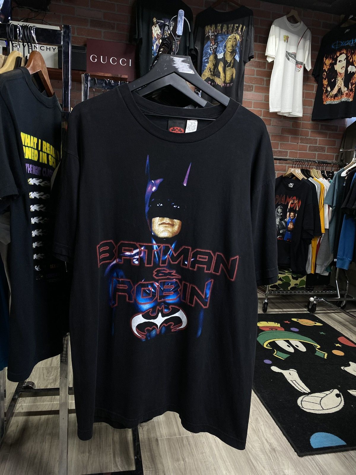 Vintage Vintage 90’s Batman Movie T-Shirt Rare Adult Size XLarge Size US XL / EU 56 / 4 - 7 Thumbnail