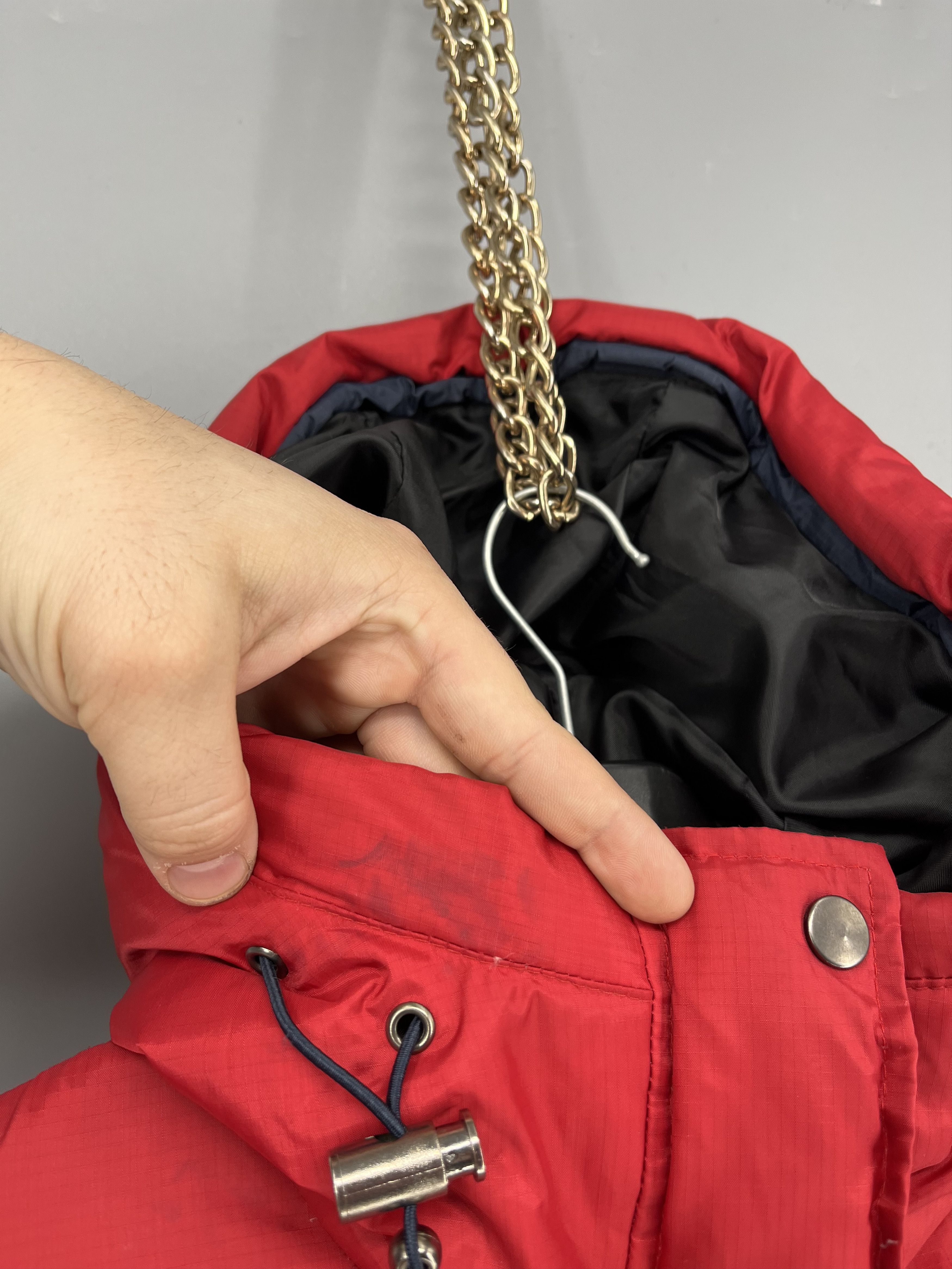 Phenix Phelix Red Puffer Jacket Hooded Vintage Y2K Size US S / EU 44-46 / 1 - 10 Thumbnail