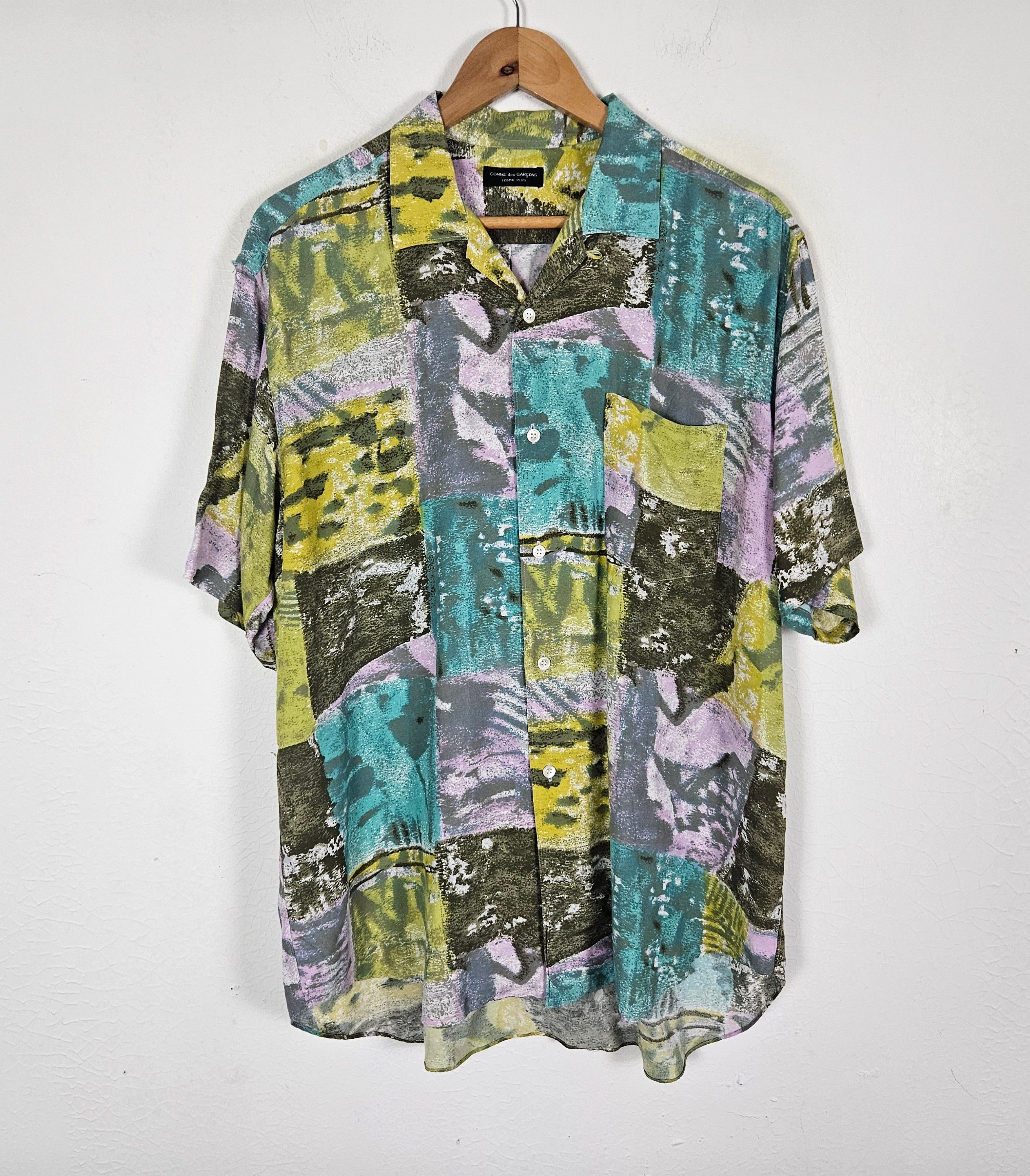 Comme des Garcons Comme des Garcons Homme Plus CDG pop art casual Shirt Size US XL / EU 56 / 4 - 2 Thumbnail