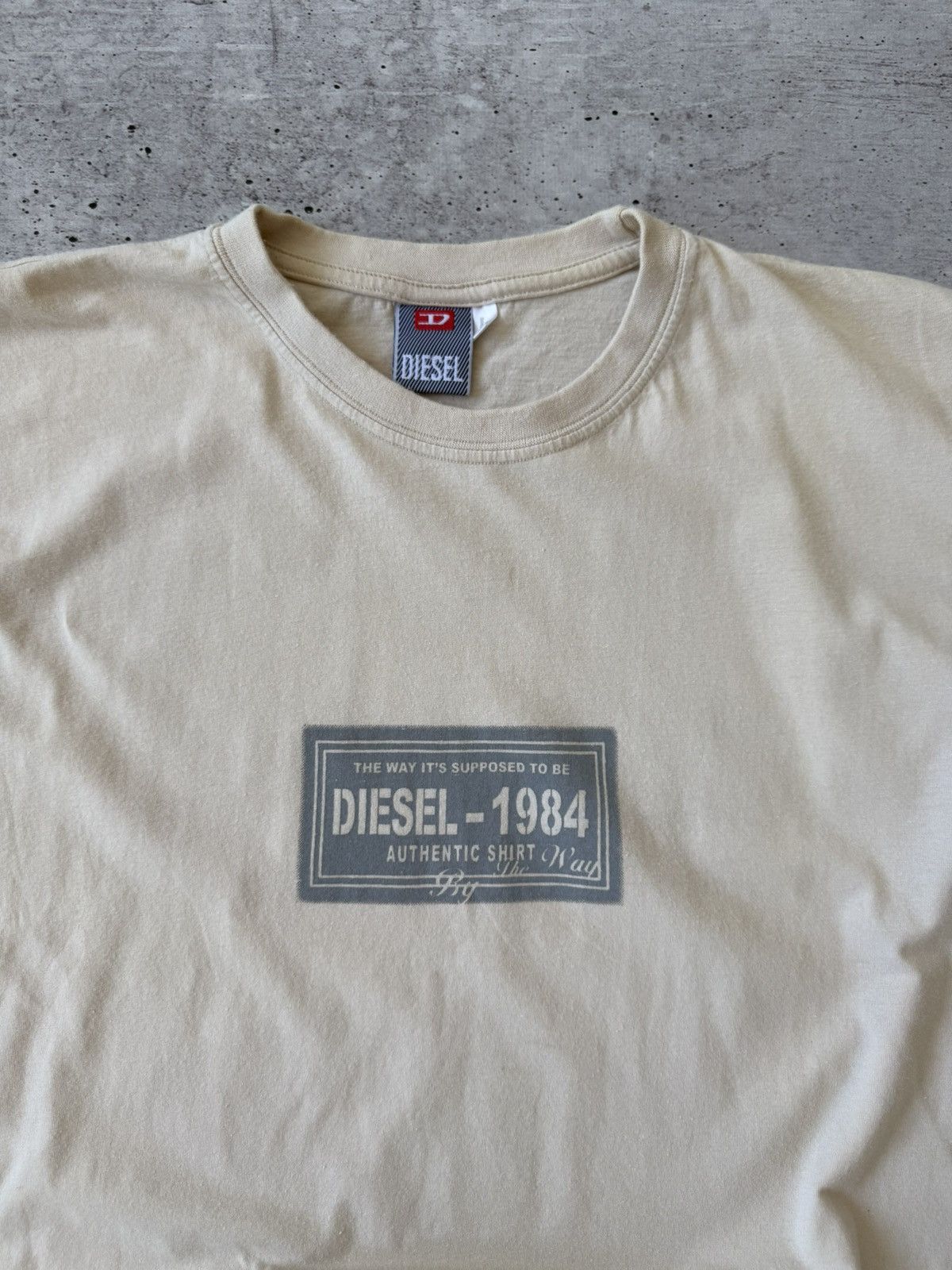 Diesel Diesel 1984 Vintage Big Logo T Shirt Size US L / EU 52-54 / 3 - 7 Thumbnail