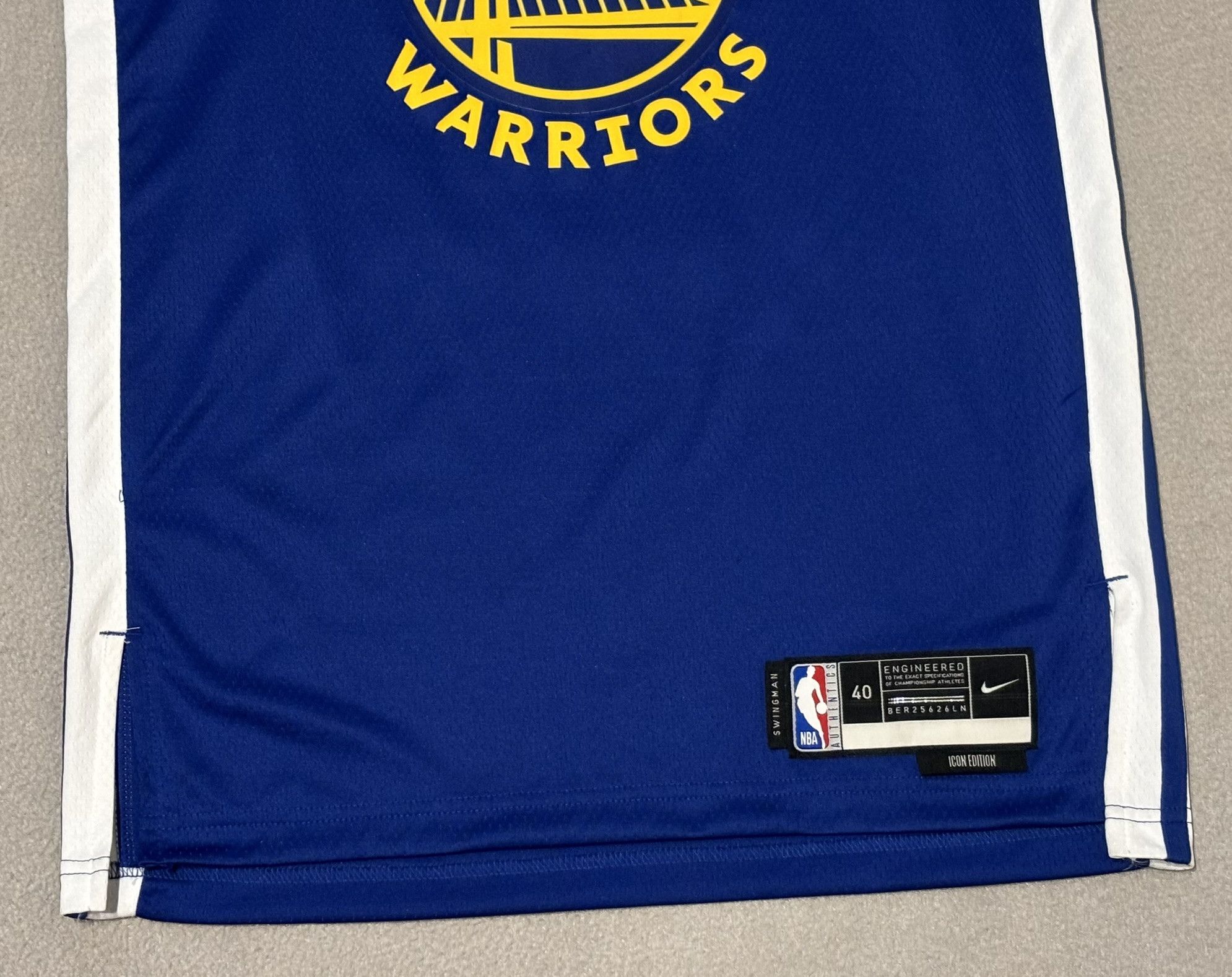 Nike Golden State Warriors 2022/2023 Curry #30 Nike Icon Edition Size US S / EU 44-46 / 1 - 7 Thumbnail