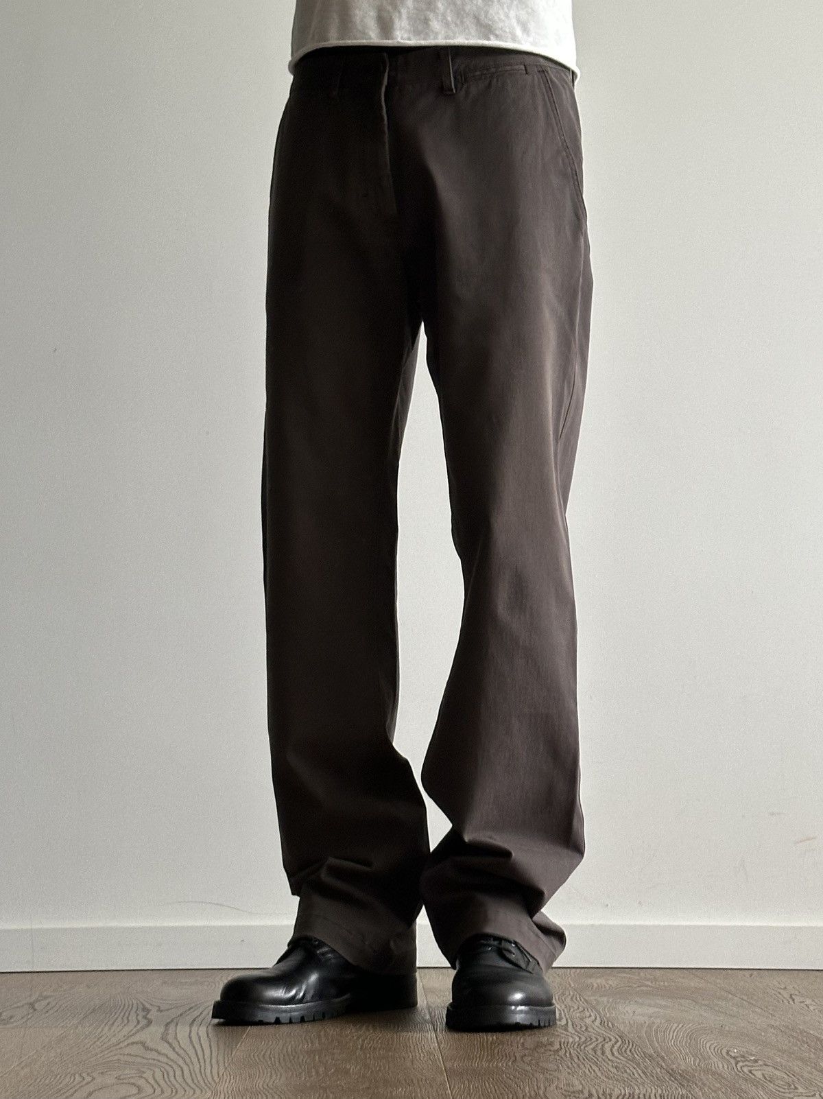 Prada Prada Early 2000’s Cotton Pants Size US 32 / EU 48 - 2 Thumbnail