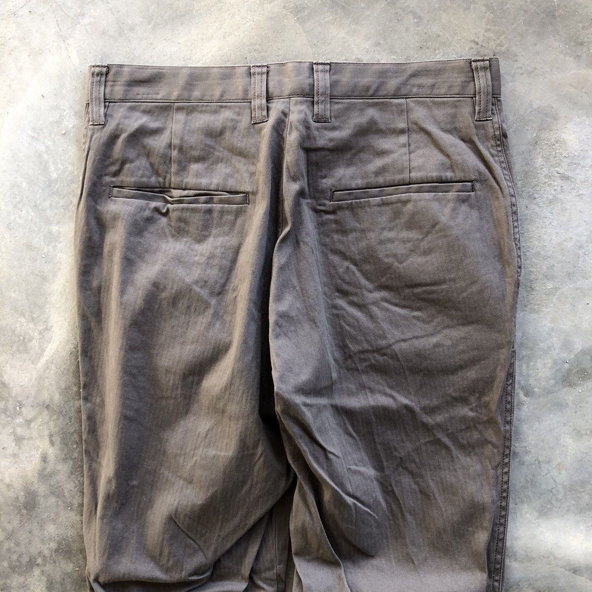 Japanese Brand × Tete Homme De Plus TETE HOMME Brown Chino Pants Size US 30 / EU 46 - 6 Thumbnail