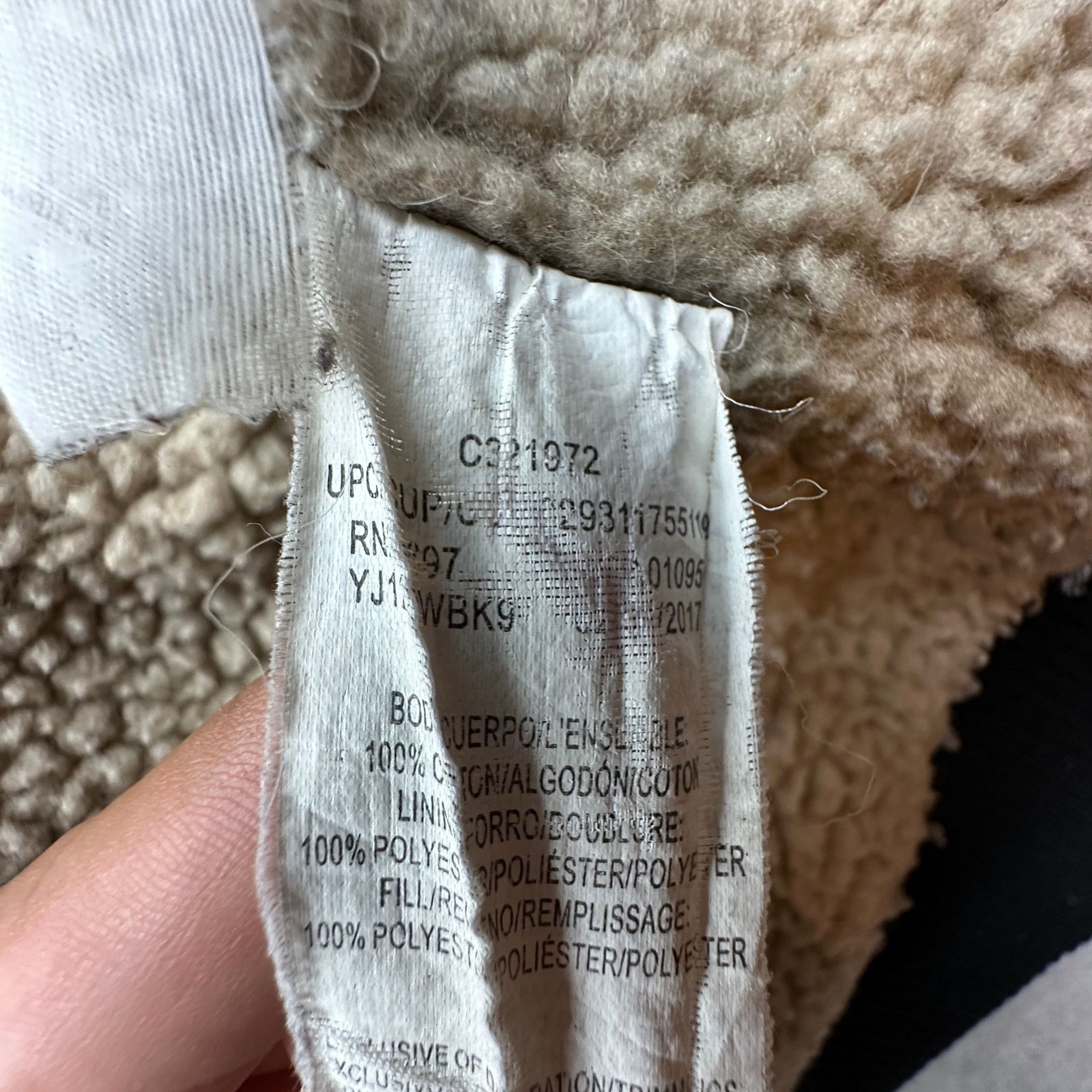 Walls Walls Duck Canvas Sherpa Fleece Lined Full Zip Jacket 2XL Size US XXL / EU 58 / 5 - 8 Thumbnail