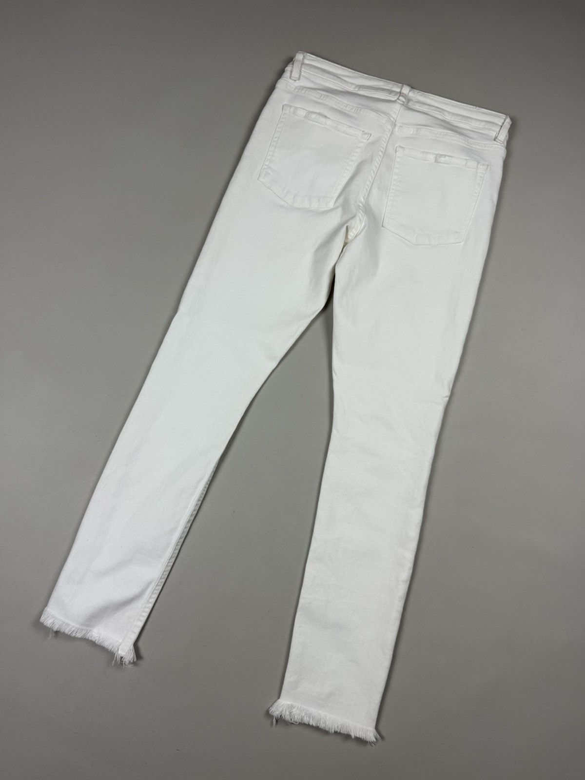 Acne Studios Acne Studios Skin 5 White Vintage Ladies Skinny Jeans Size 29" - 19 Thumbnail