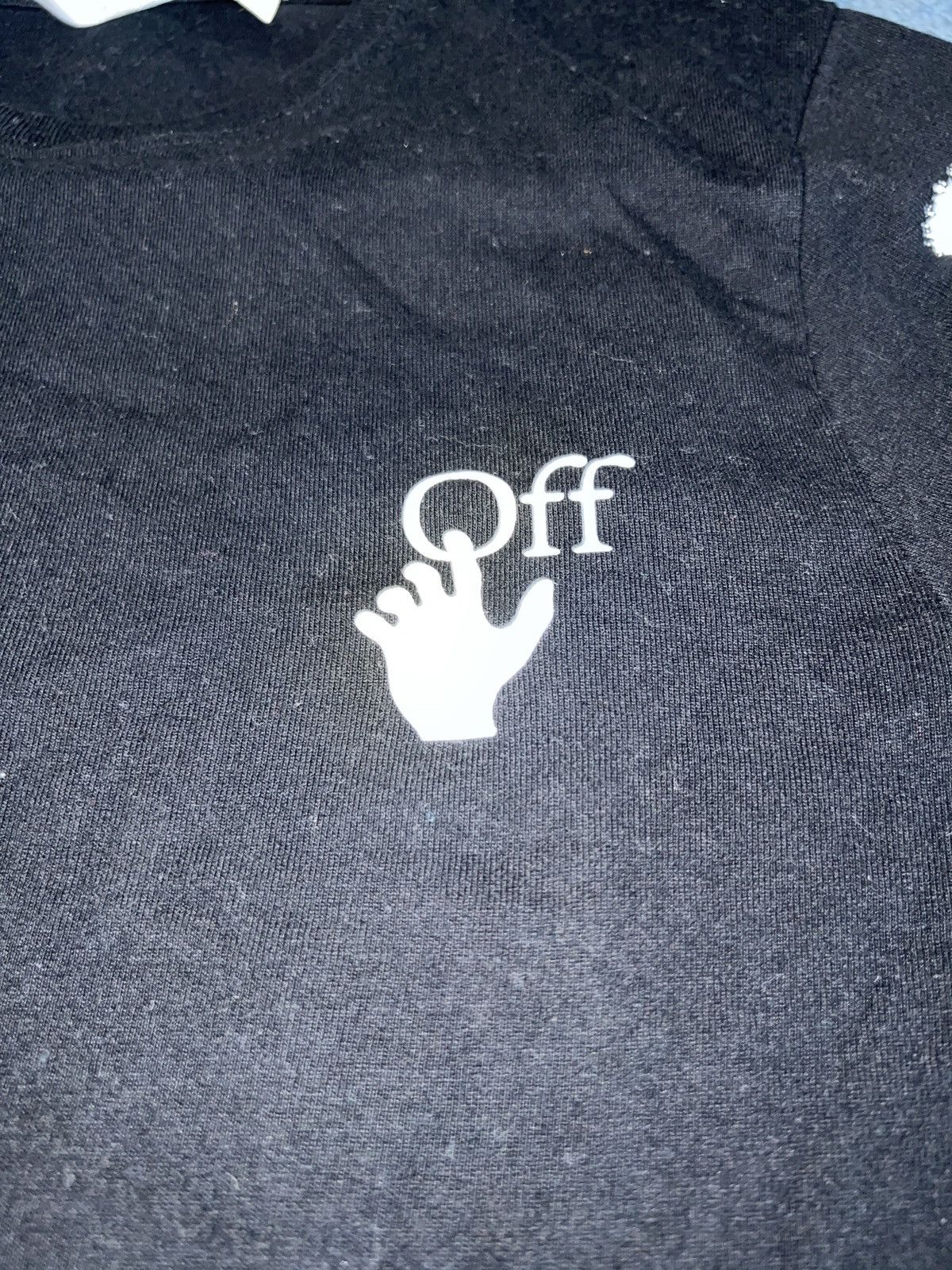 Off-White OFF-WHITE BLACK/WHITE SPRAY PAINT LONG-SLEEVE Size US XXS / EU 40 - 9 Thumbnail
