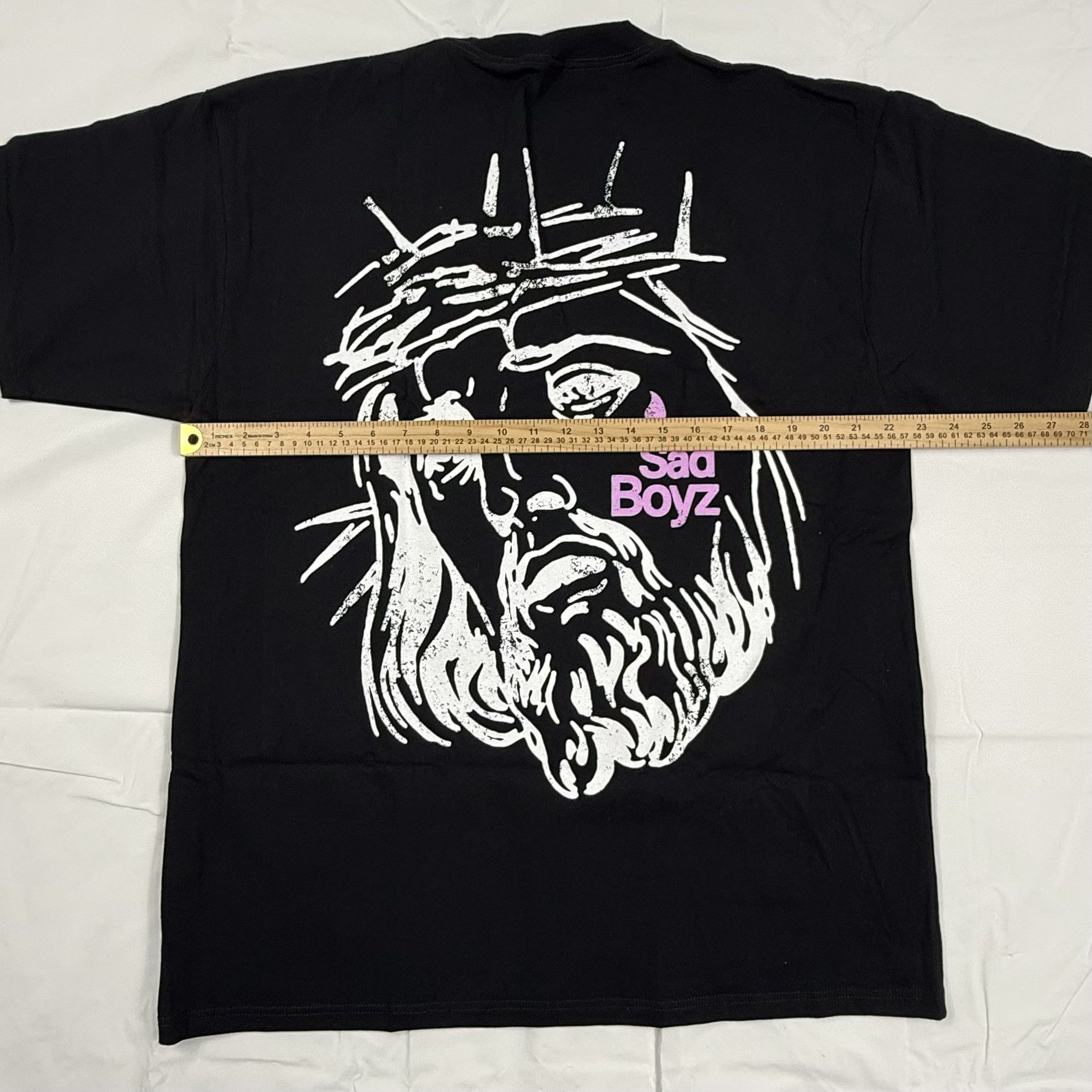 Sad Boys Sad Boyz Yung Lean Melancolia For Life Jesus T-Shirt Large Size US L / EU 52-54 / 3 - 4 Thumbnail