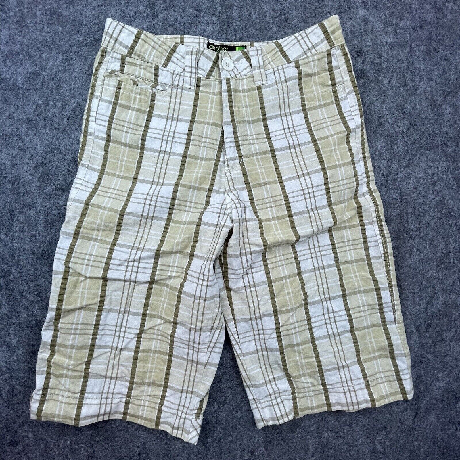 Anchor Blue Vintage Anchor Blue Shorts Mens 28 Plaid Long Bermuda Y2K Size US 28 / EU 44 - 1 Thumbnail