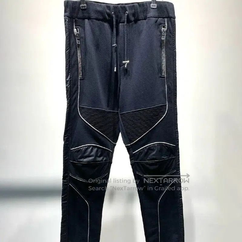Balmain Balmain Black Cotton Men's Casual Pants . Size US 32 / EU 48 - 1 Thumbnail