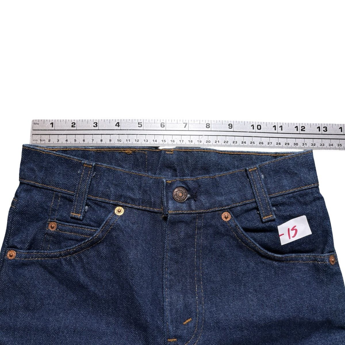 Levi's Vintage 80's Levi's 705 Student Straight Leg Jeans 26x33 NOS Size 26" / US 2 / IT 38 - 5 Thumbnail