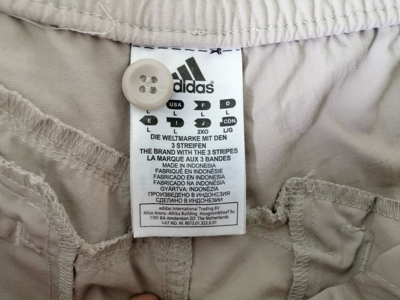 Adidas × Vintage Adidas London 2012 Vintage Mens Nylon Pants Size US 34 / EU 50 - 6 Thumbnail