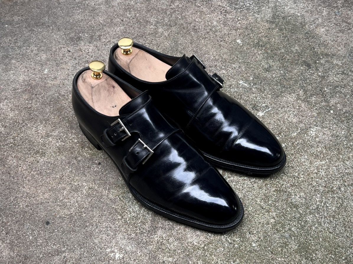 John Lobb John Lobb "Naseby" Double Monk Strap Size US 8 / EU 41 - 5 Thumbnail