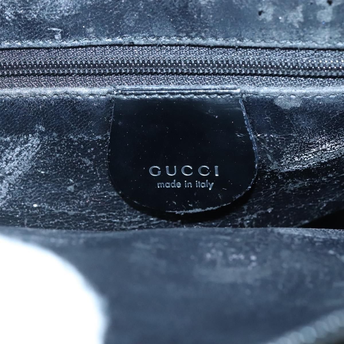 Gucci GUCCI Shoulder Bag Enamel Black 001 3754 001 3754 Size ONE SIZE - 15 Thumbnail