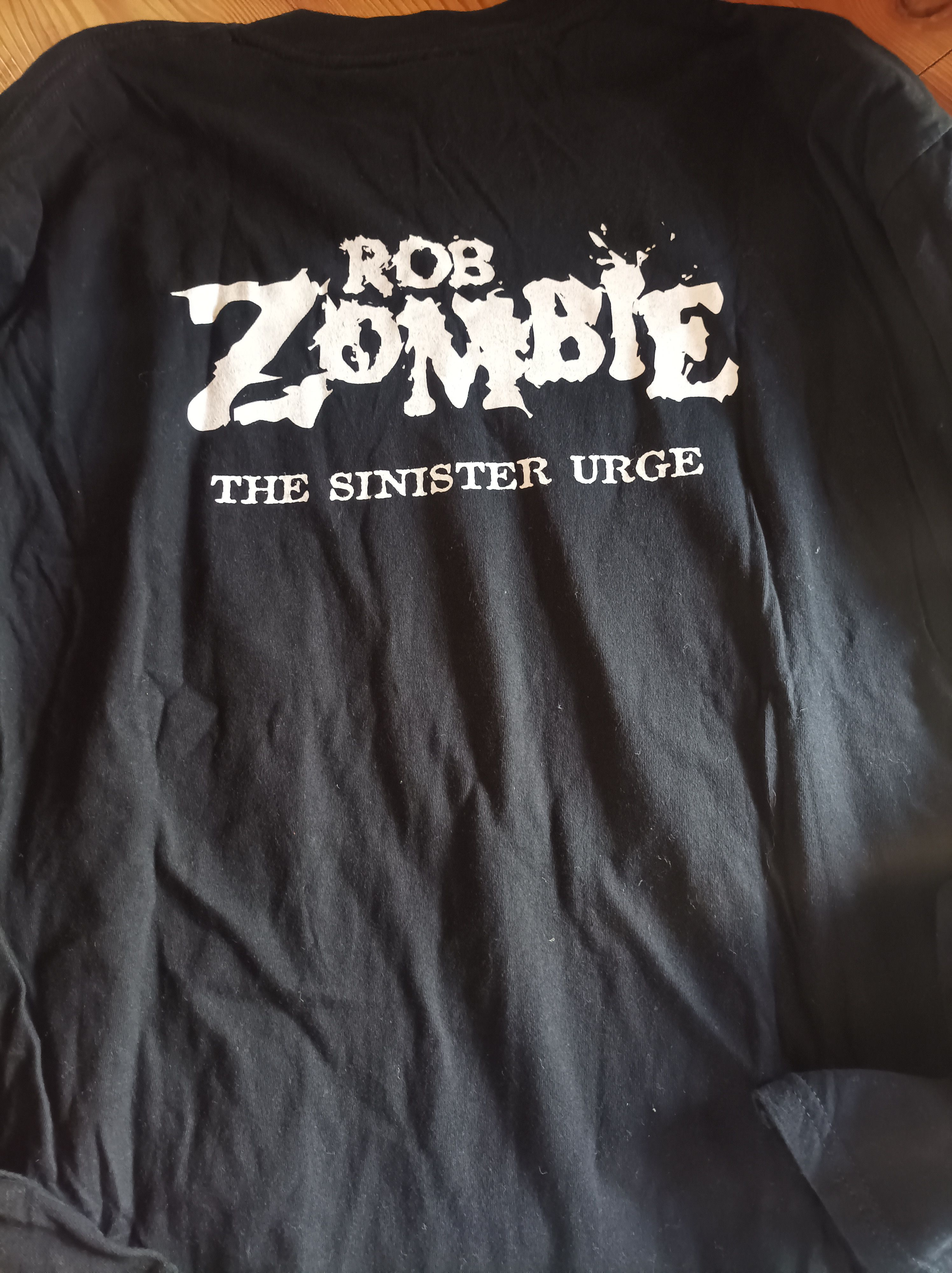 Band Tees Rob Zombie vintage Sinister Urge Size US L / EU 52-54 / 3 - 3 Thumbnail