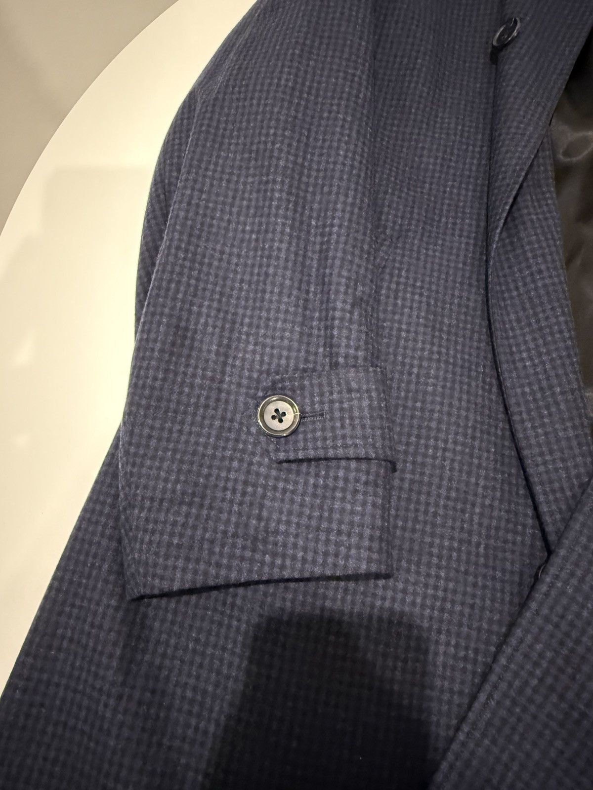 Wacko Maria Wacko Maria Ermenegildo Zegna Wool Puppytooth Coat IT50 Size US M / EU 48-50 / 2 - 8 Thumbnail