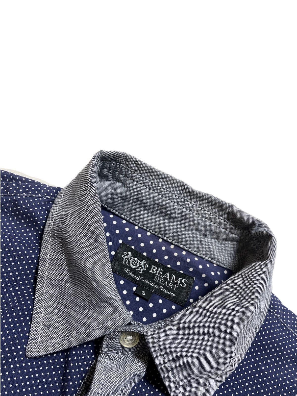 20471120 × Beams Plus × Japanese Brand BEAMS HEART POLKA CLUB PATCH POCKET Size US M / EU 48-50 / 2 - 3 Thumbnail