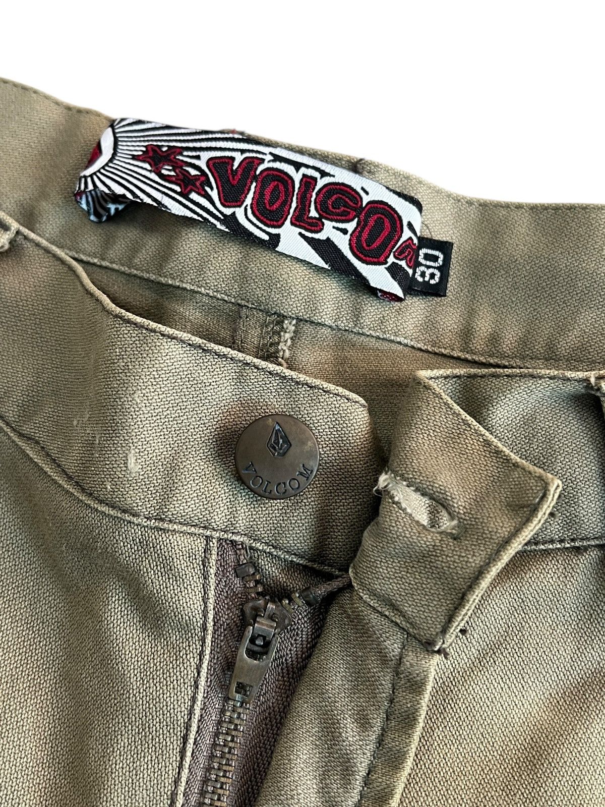 Volcom Y2K Volcom Stone Bondage Cargo Pants Size US 31 - 17 Thumbnail