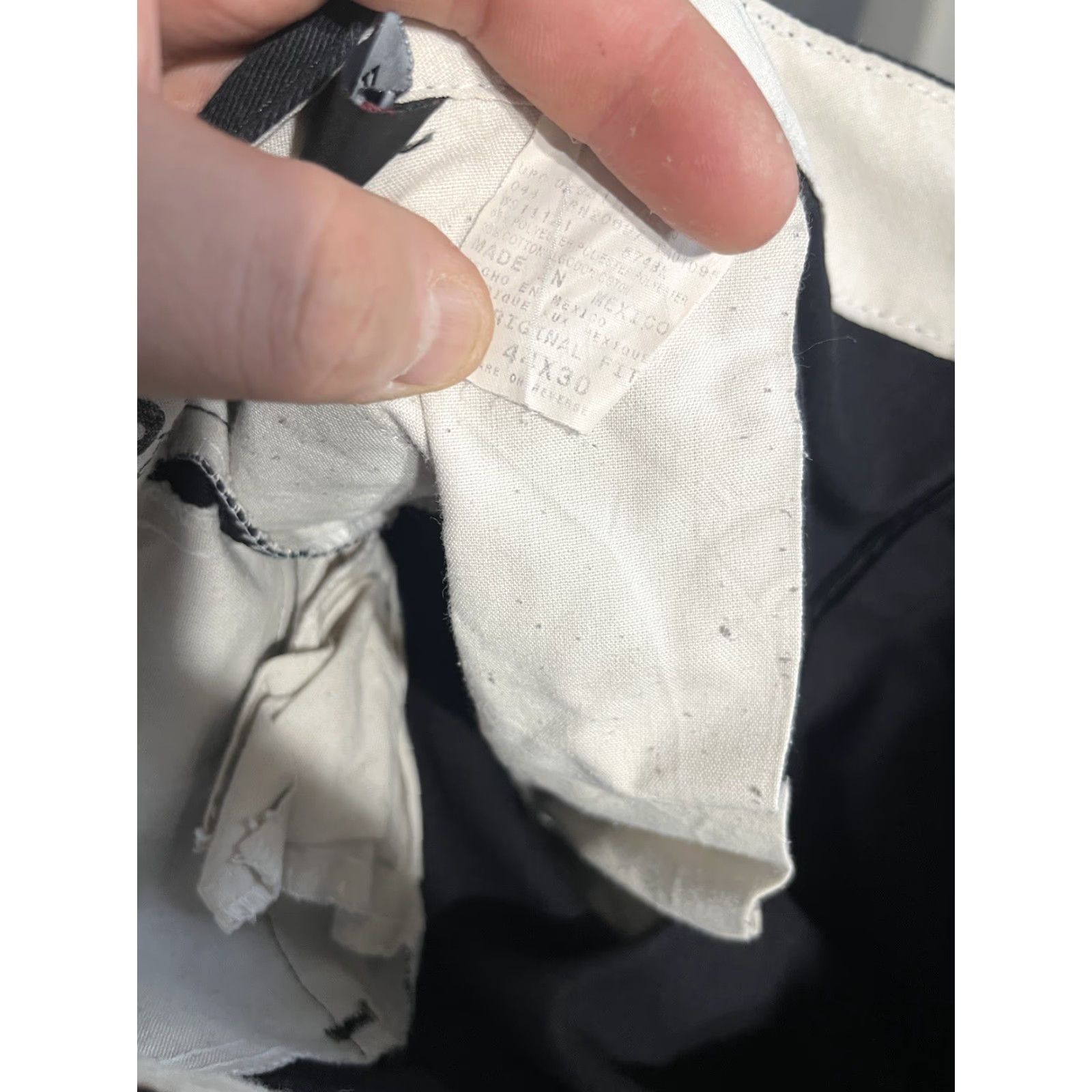 Dickies Dickies 874 Original Fit Black Pants Men's Work Pants 44x25 Hemmed Size US 44 / EU 60 - 5 Thumbnail