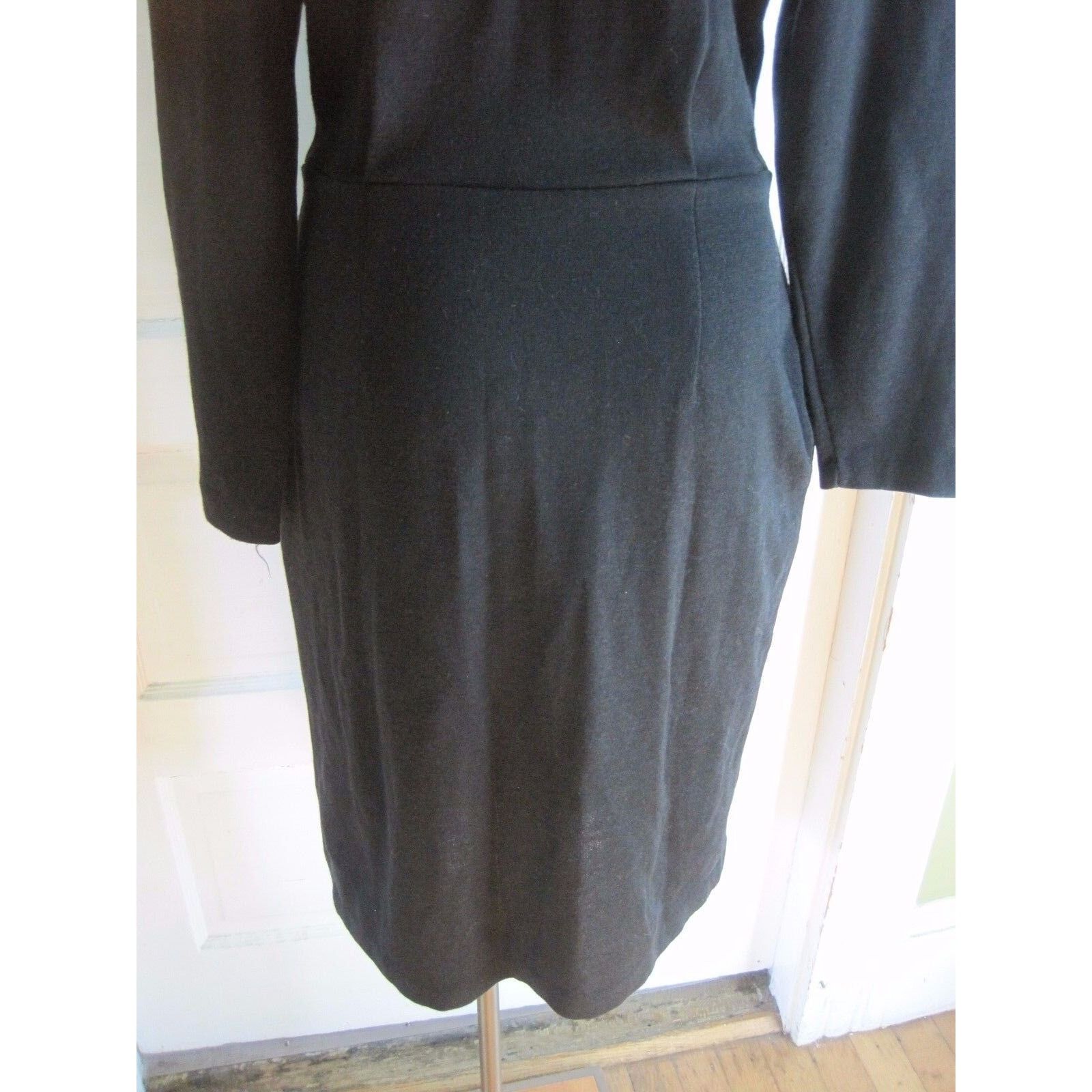 Vintage Beechers Brook Jersey Knit Shawl Collar Wrap dress 8 Canada Size M / US 6-8 / IT 42-44 - 8 Thumbnail