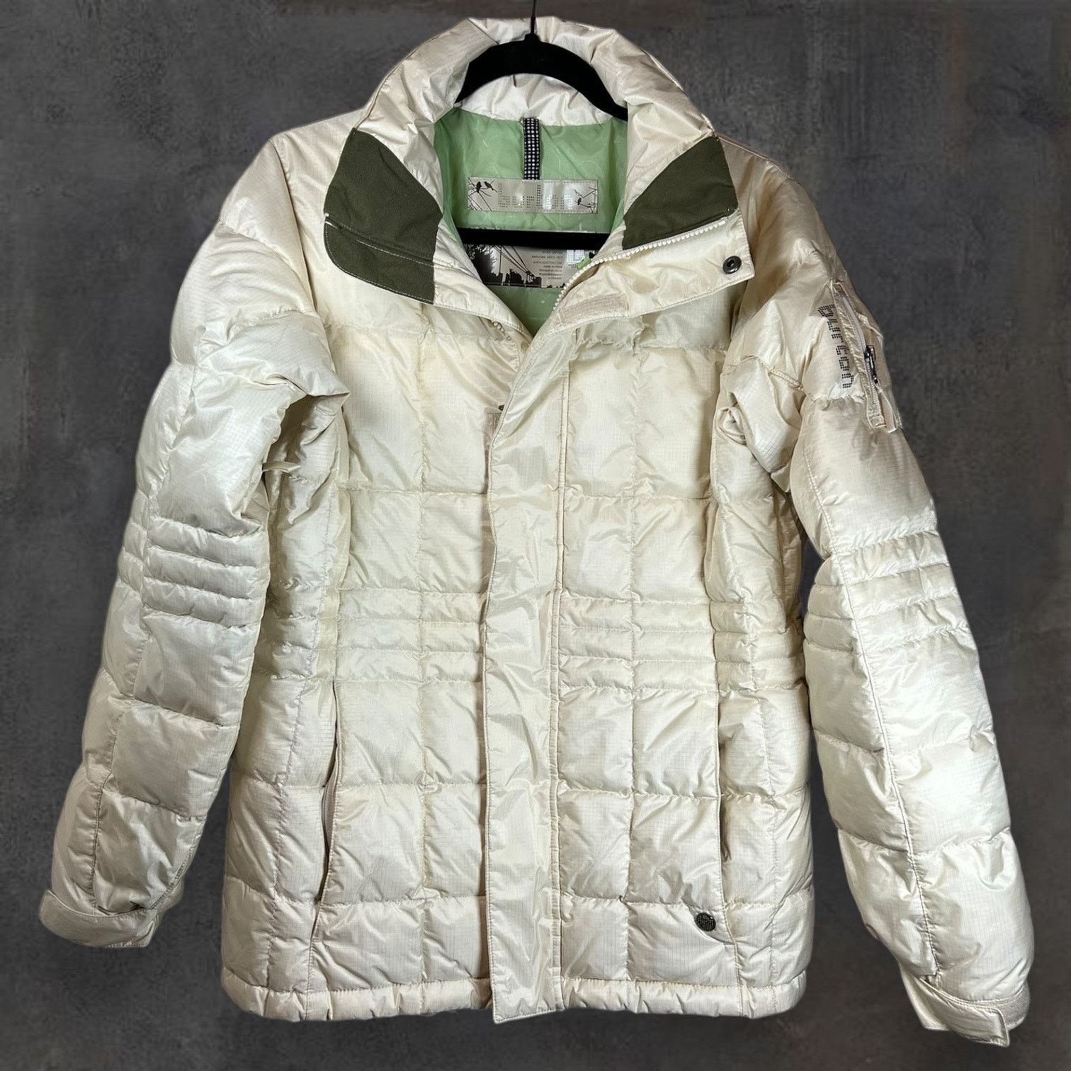 Burton Burton Snowboarding Jacket Nordic Down Cream Men's Small L5 Size US S / EU 44-46 / 1 - 12 Thumbnail