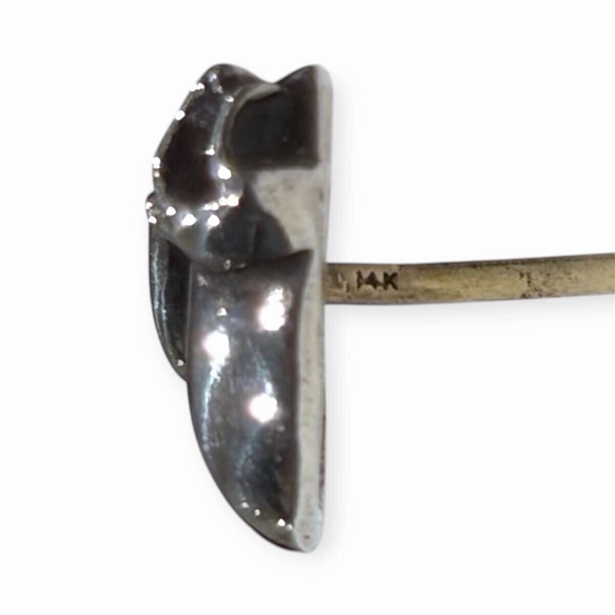 Chrome Hearts Chrome Hearts Stud Heart Earring Size ONE SIZE - 4 Thumbnail