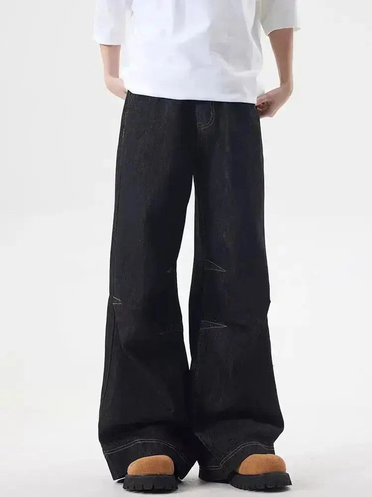 Japanese Brand Street hip hop wash Y2K vintage baggy jeans Size US 33 - 3 Thumbnail