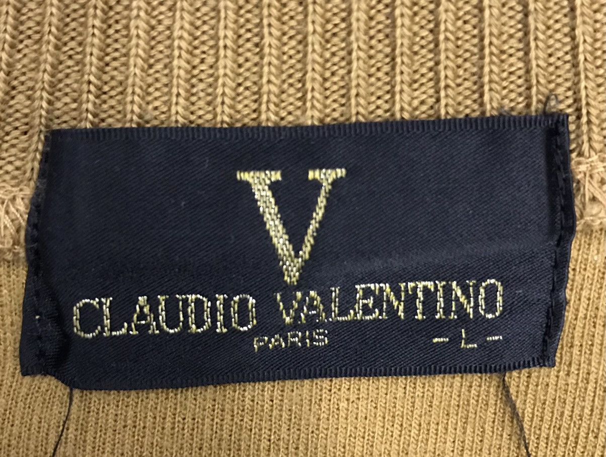 Japanese Brand × Vintage Vintage Claudio Valentino Paris Sweatshirt Size US L / EU 52-54 / 3 - 6 Thumbnail