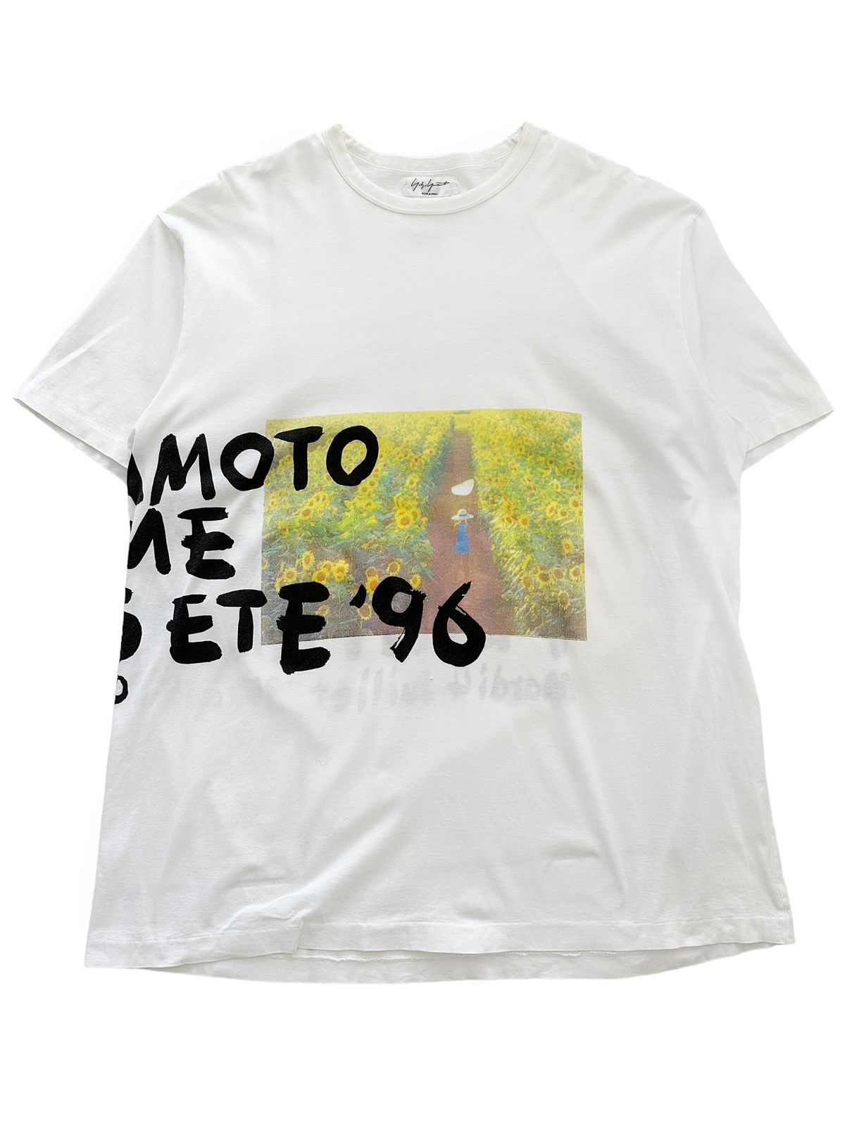 Yohji Yamamoto 1996 Summer Runway Single Wrap Sunflower Shirt Size US M / EU 48-50 / 2 - 1 Thumbnail