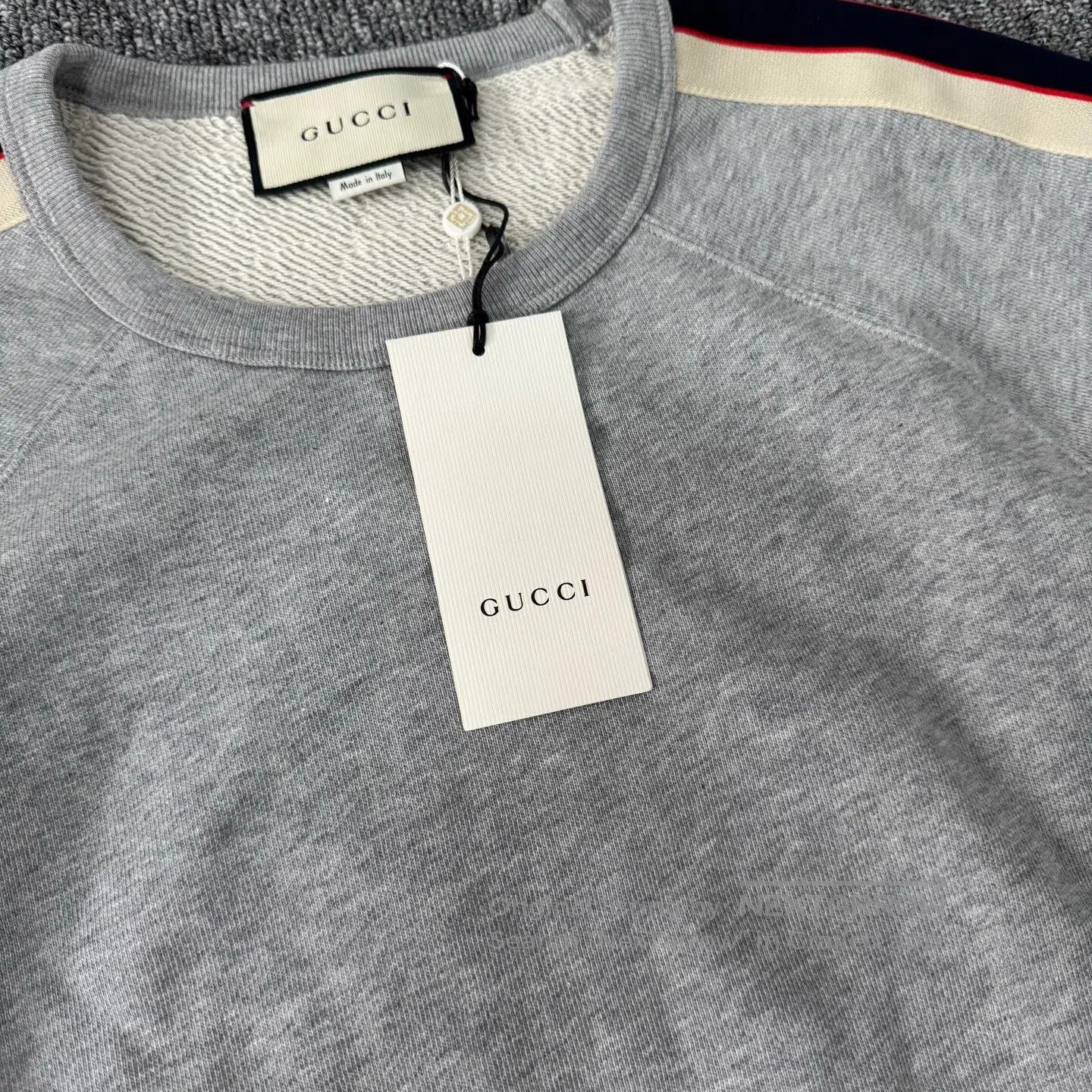 Gucci Guicci Bid Coordination Logo Round-neck hoodie| Size US M / EU 48-50 / 2 - 5 Thumbnail