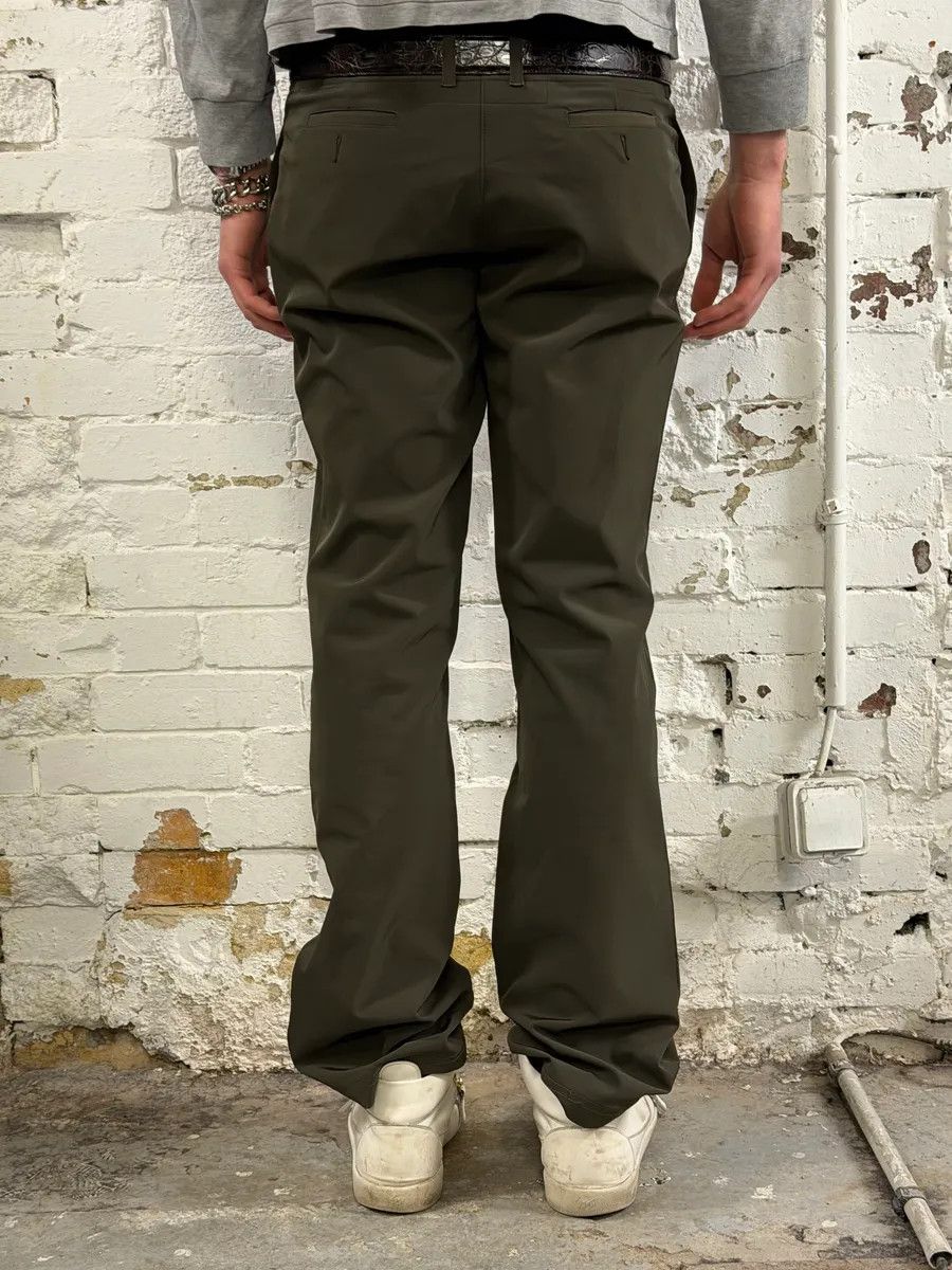 Prada 2000s Prada Stretch Olive Khaki Pants Size US 32 / EU 48 - 4 Thumbnail