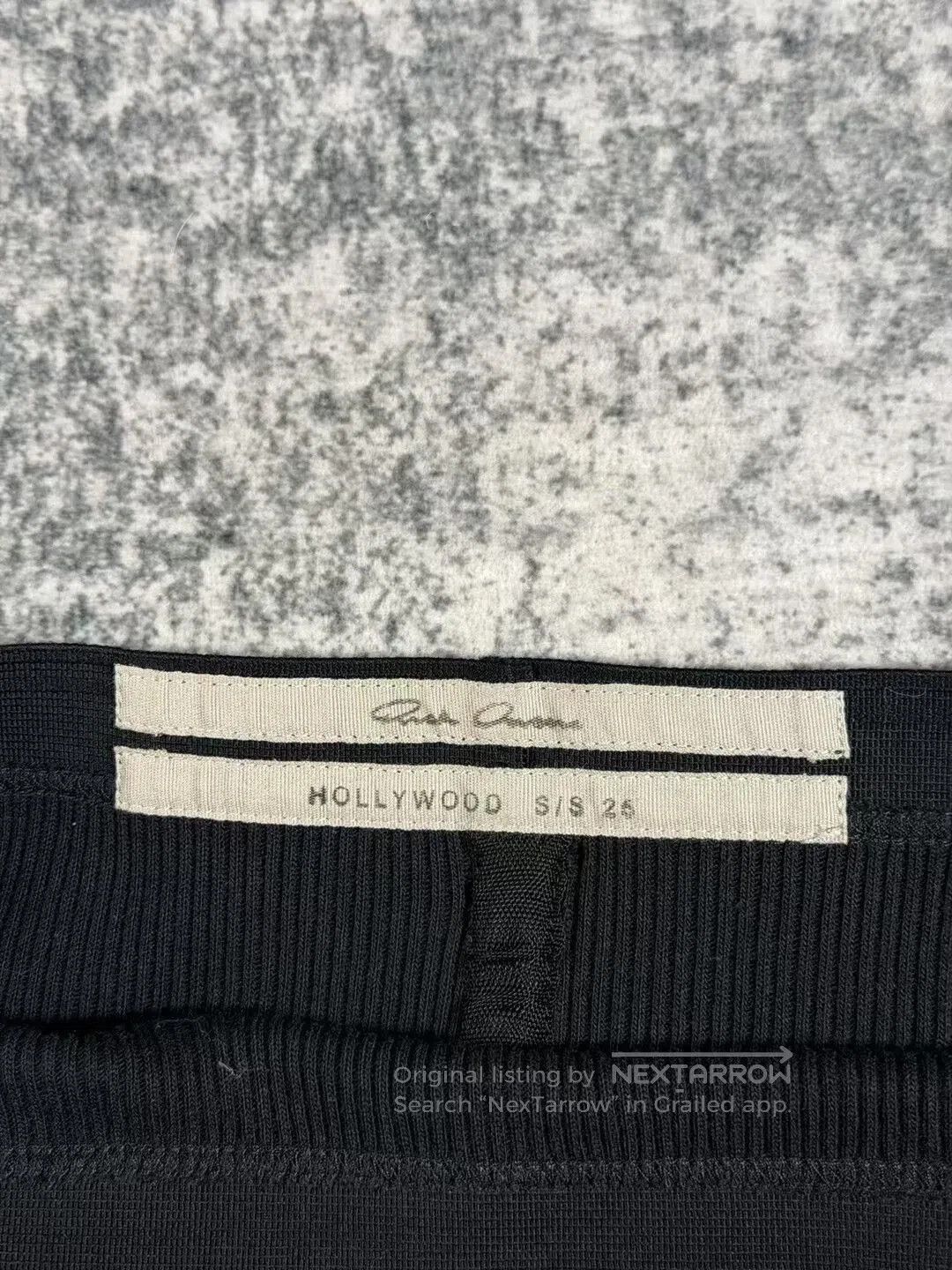 Rick Owens Rick Owens Black Knit Panel Skirt. Size 39" - 3 Thumbnail