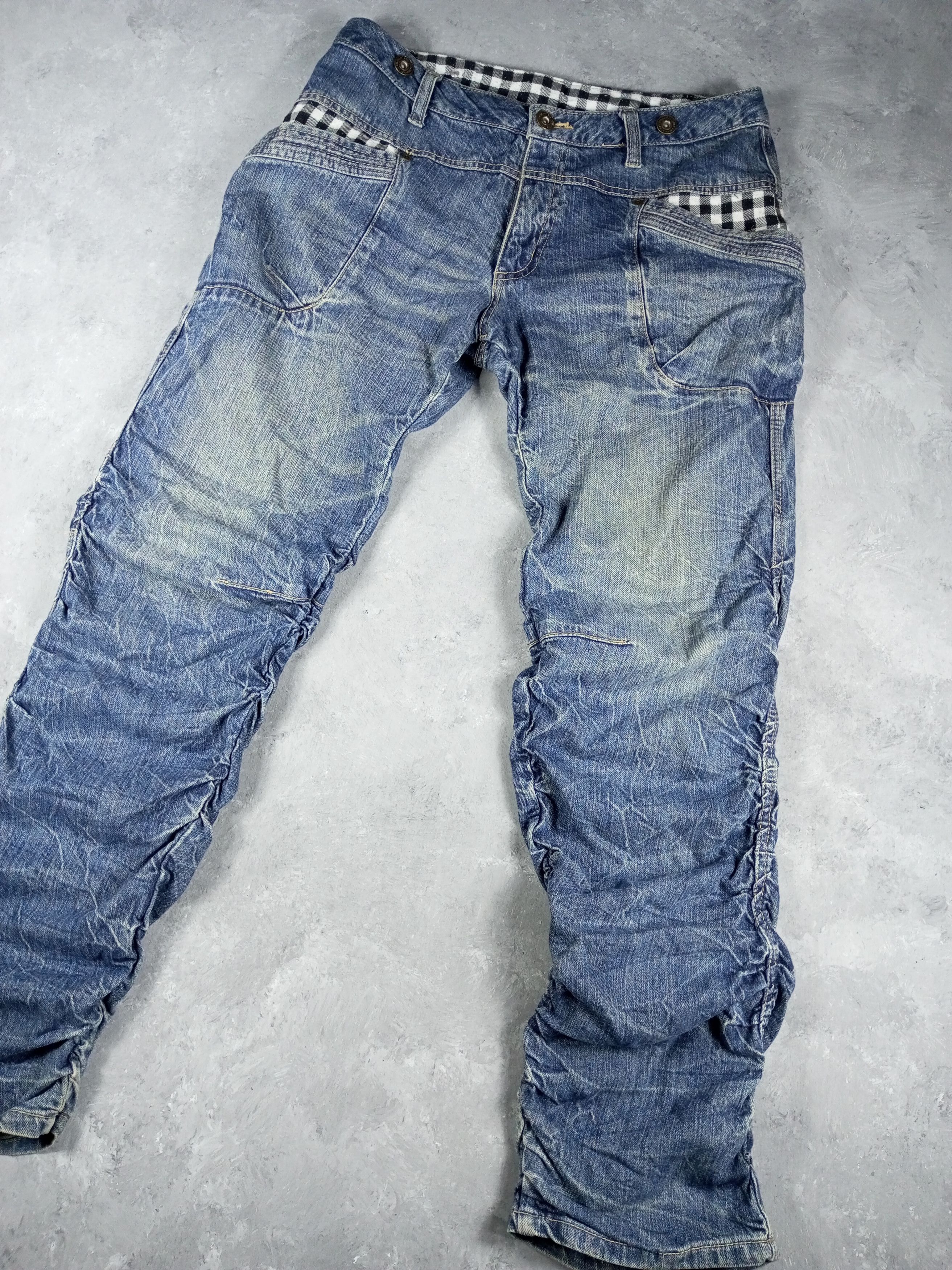 Japanese Brand undefined japanese brand jeans pant Size US 32 / EU 48 - 3 Thumbnail