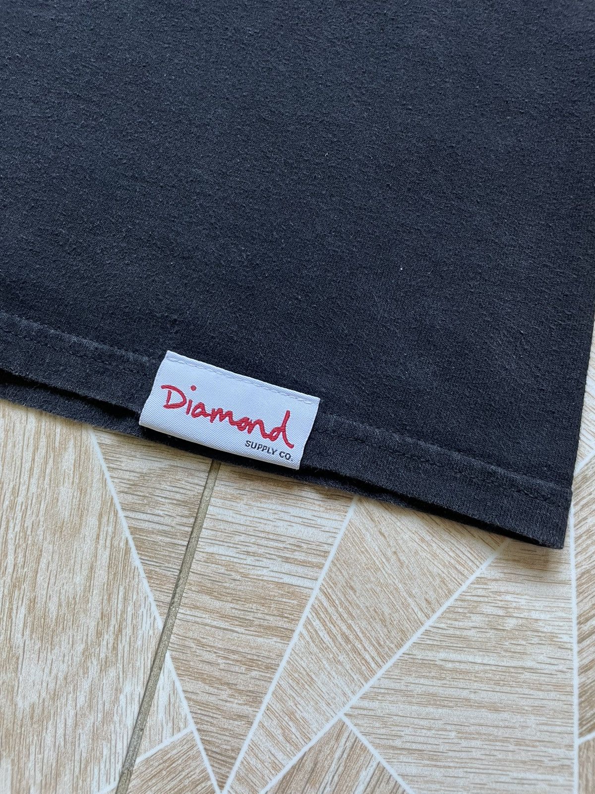 Diamond Supply Co. × Vintage Y2K Rare Skateboarding Diamond Supply Co Big Skull Logo Tee Size US XL / EU 56 / 4 - 5 Thumbnail
