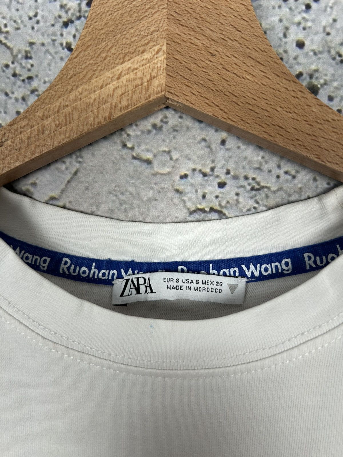 Zara Zara Rouchan Wang Avant Garde Abstract Graphic Tee Grunge Size US S / EU 44-46 / 1 - 7 Thumbnail