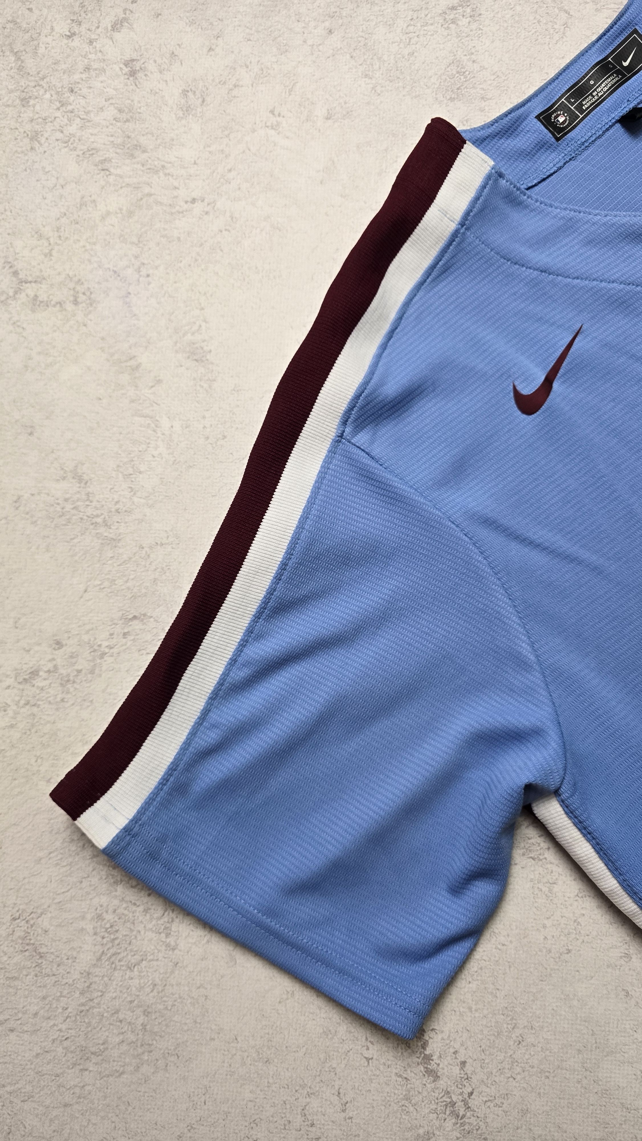 Nike Nike Blue Philadelphia Phillies Throwback Baseball Jersey Size US L / EU 52-54 / 3 - 8 Thumbnail