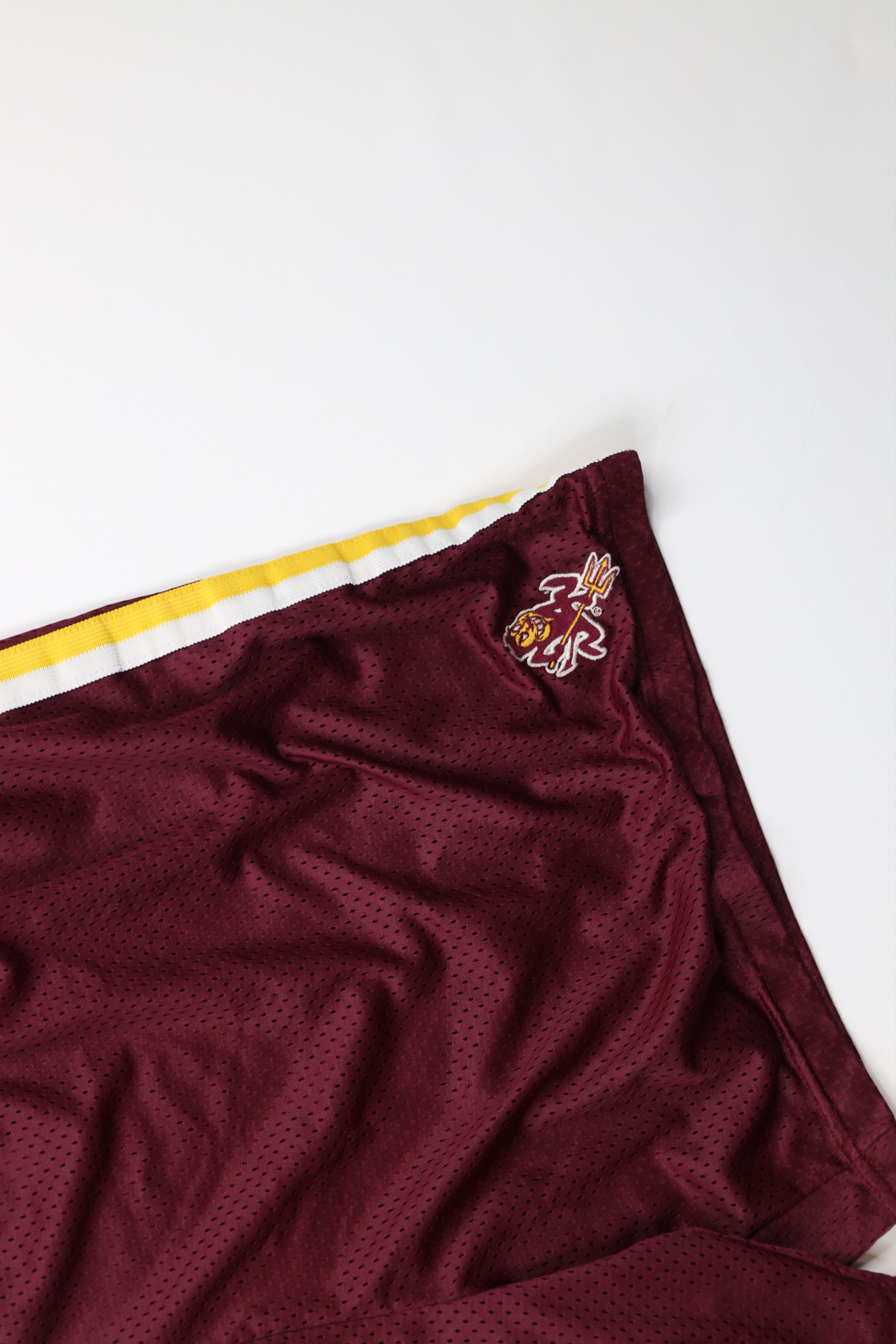 Nike × Vintage Vintage Nike Swoosh Arizona State University Mesh Shorts Size US 36 / EU 52 - 5 Thumbnail