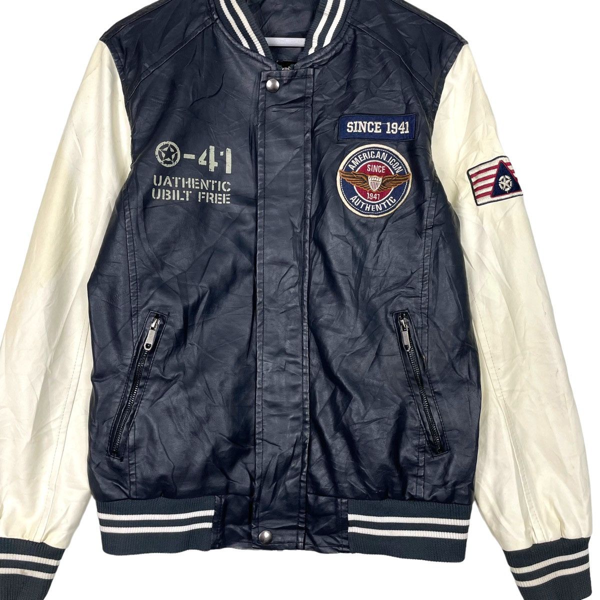 Hysteric Glamour × Japanese Brand 💥AMERICAN ICON RIOT SNAP VARSITY JACKET Size US M / EU 48-50 / 2 - 4 Thumbnail
