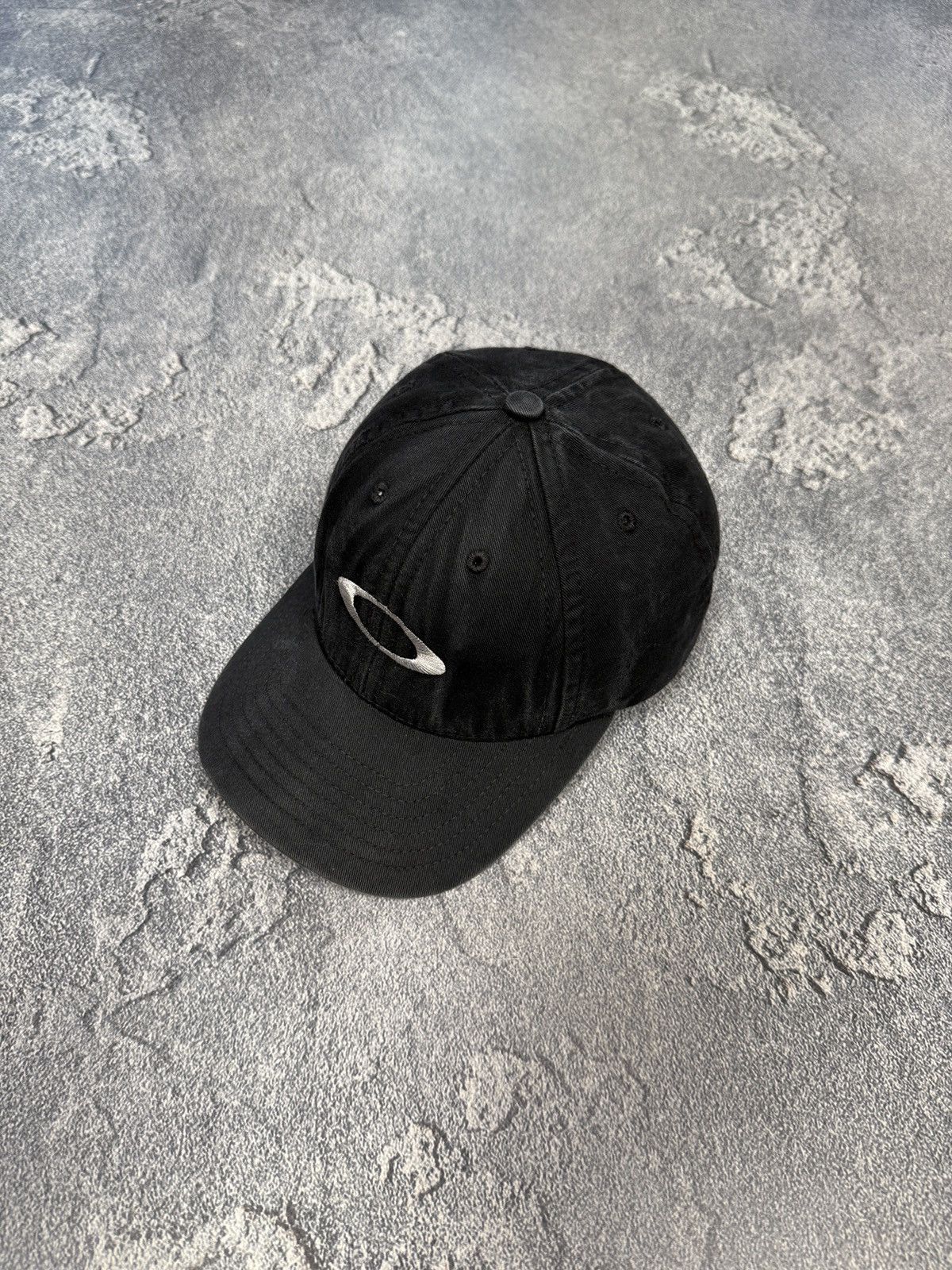 Vintage Oakley 00s Logo Black Cap Outdoor Y2K | eBay