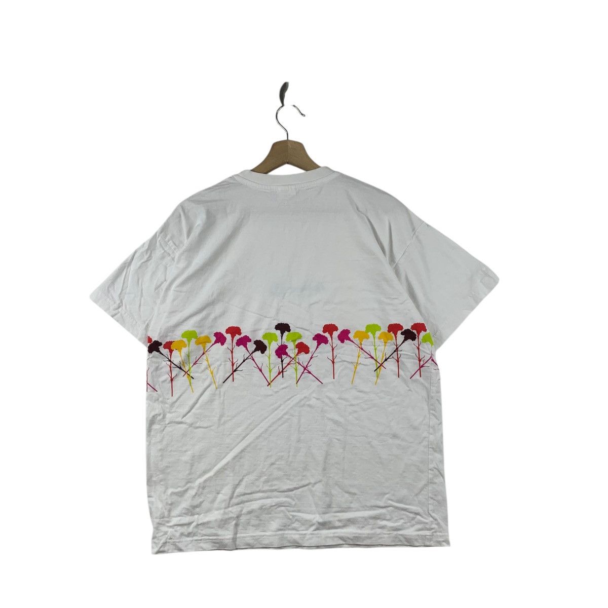 Vintage Vintage ANDALUCIA SPAIN CULTURE Floral Illustration Tee Size L / US 10 / IT 46 - 5 Thumbnail