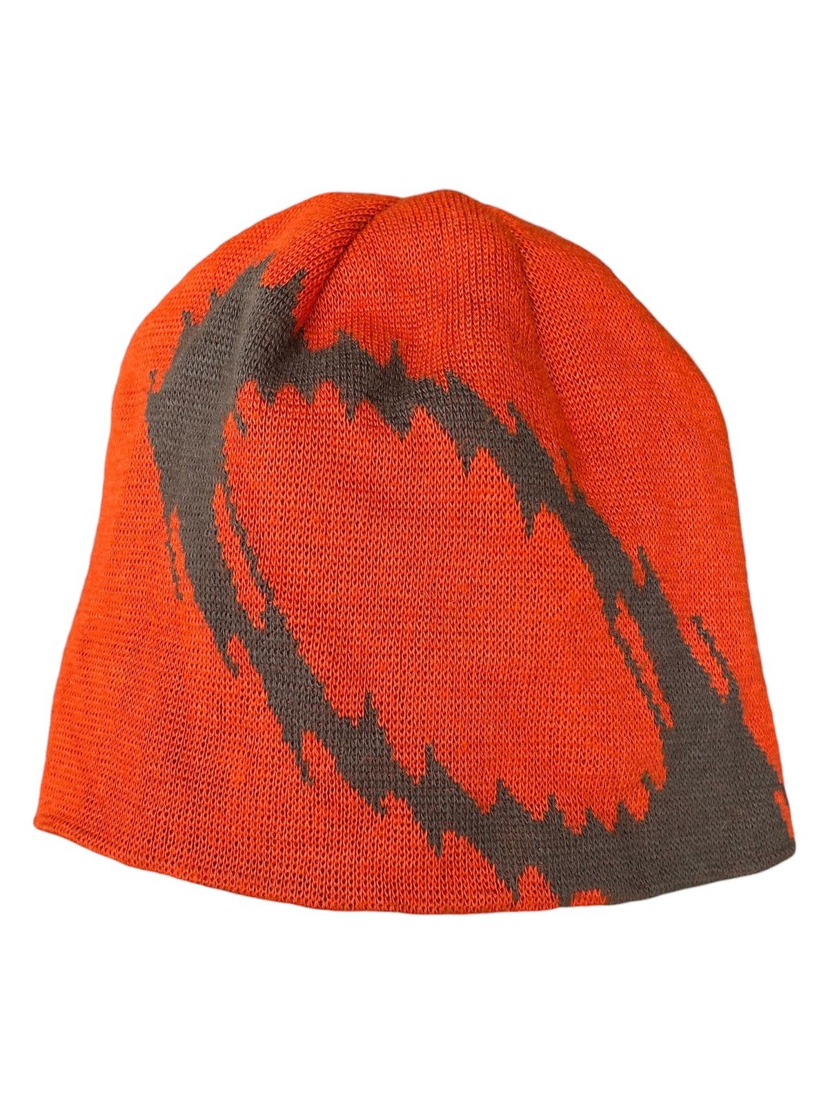 Oakley Vintage Oakley Big Logo Rare Orange Beanie Hats Size ONE SIZE - 1 Thumbnail