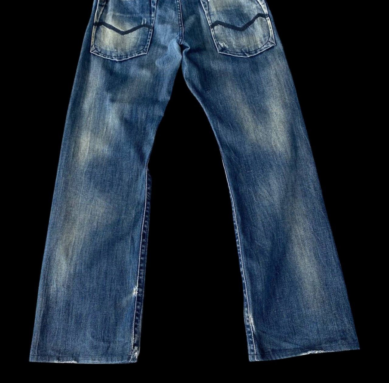 Energie × G-Star W30X31.5 NICE ENERGIE RUSTY MUDWASH DISTRESSED DENIM Size US 30 / EU 46 - 6 Thumbnail