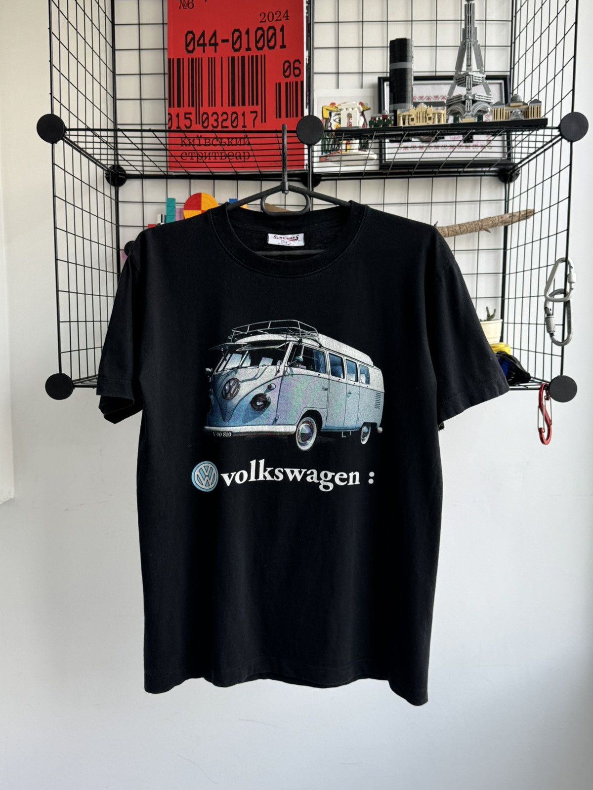 Vintage Vintage Volkswagen Hippie Bus T-shirt Size US M / EU 48-50 / 2 - 1 Thumbnail