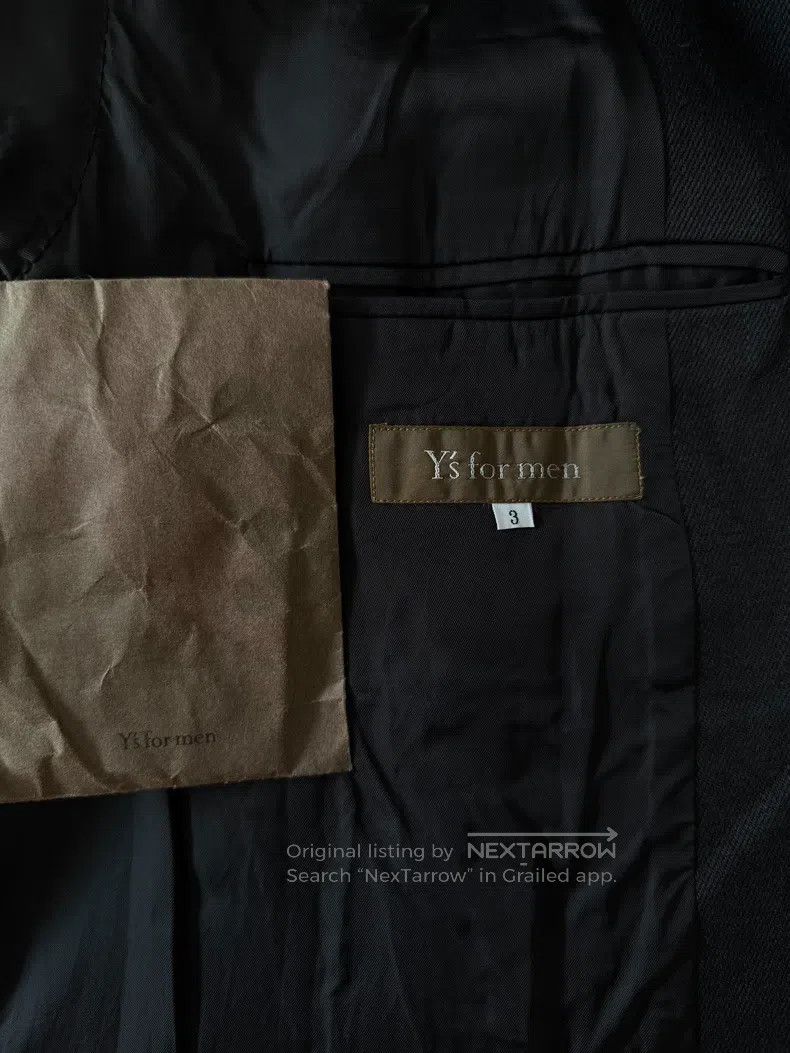 Yohji Yamamoto Yohji Yamamoto 2000AW Wool Linen Blazer jacket Size US L / EU 52-54 / 3 - 5 Thumbnail