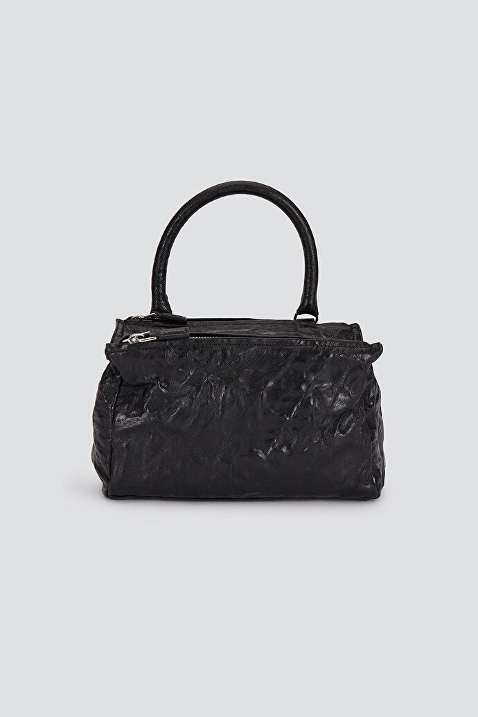 Givenchy o1srvl11e0625 Size:OS/ Pandora Leather Shoulder Bag in Black Size ONE SIZE - 1 Thumbnail