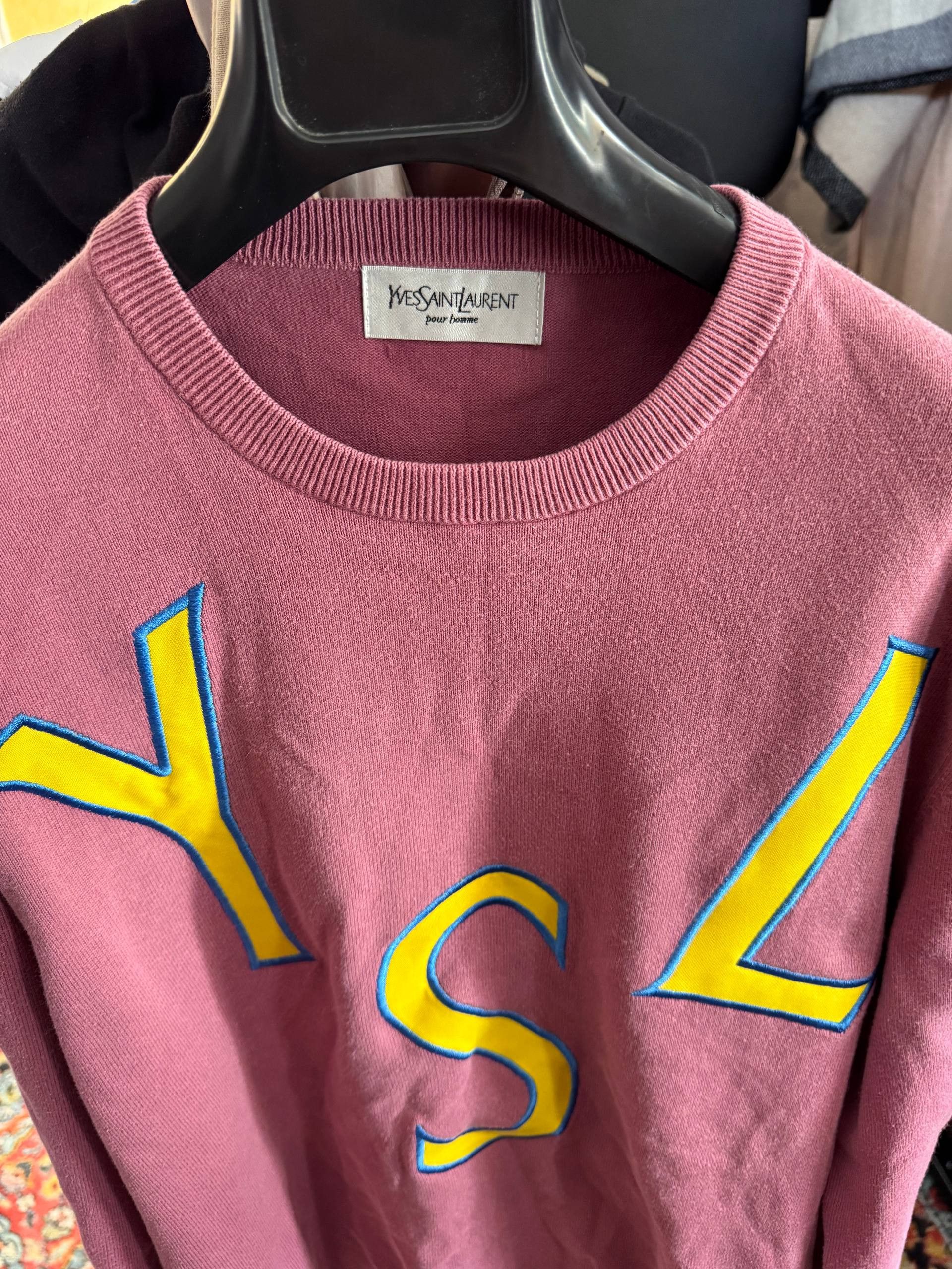 Yves Saint Laurent Yves Saint Laurent Sweater Size US M / EU 48-50 / 2 - 2 Thumbnail