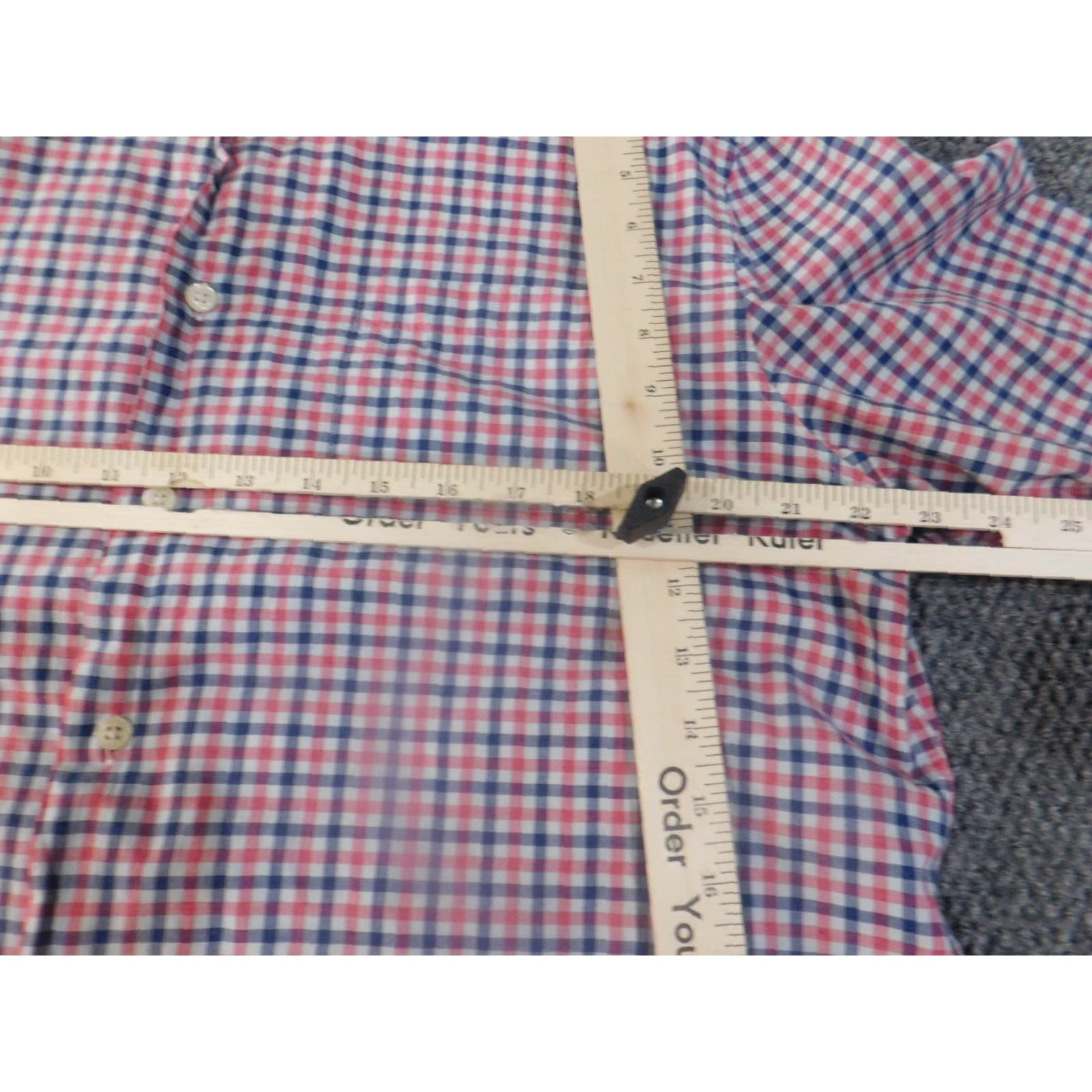 johnnie-O johnnie-O shirt Large pink button up mens logo cali casual surf plaid Size US L / EU 52-54 / 3 - 5 Thumbnail