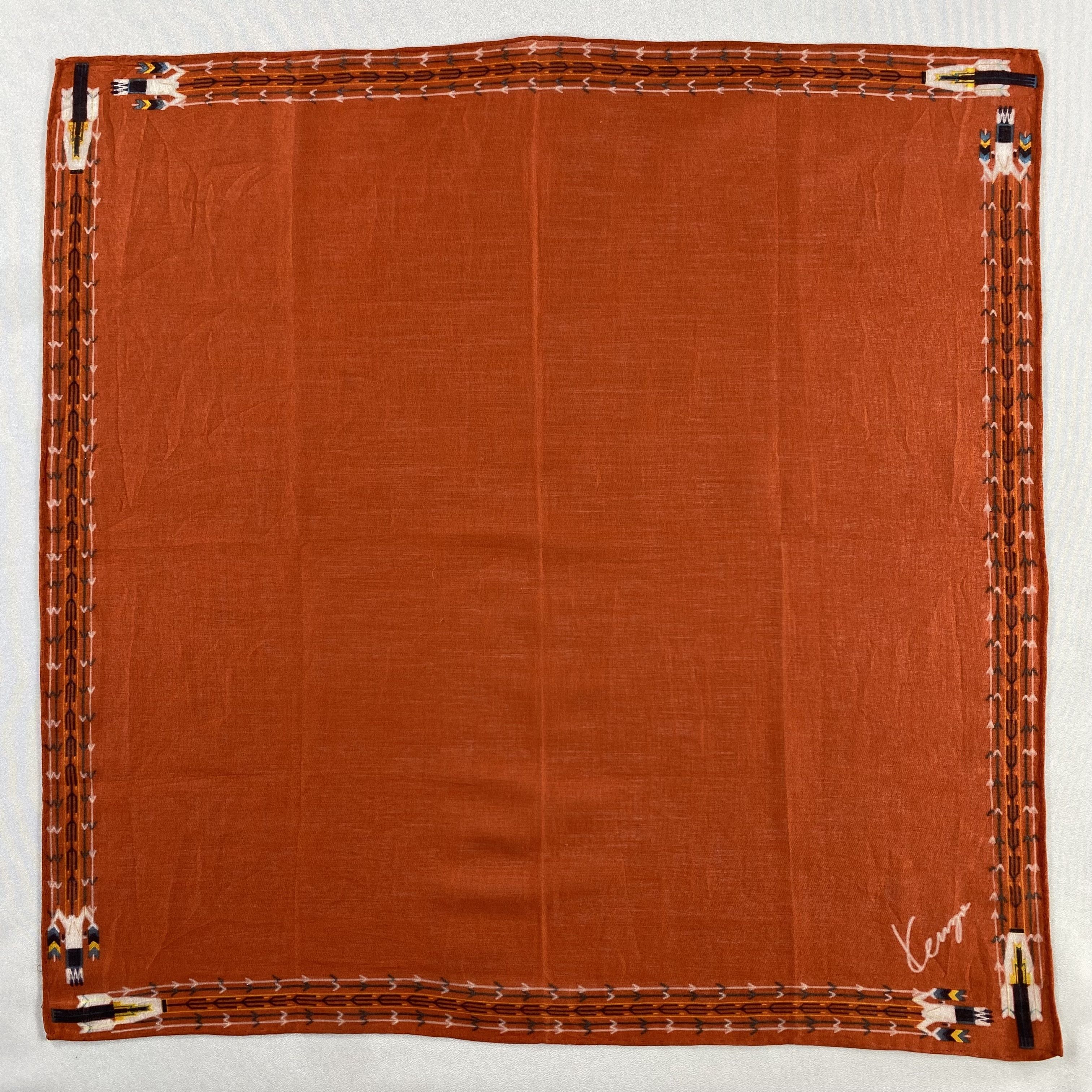 Kenzo × Vintage Kenzo Bandana/ Handkerchief / Neckerchief-P1787 Size ONE SIZE - 1 Thumbnail