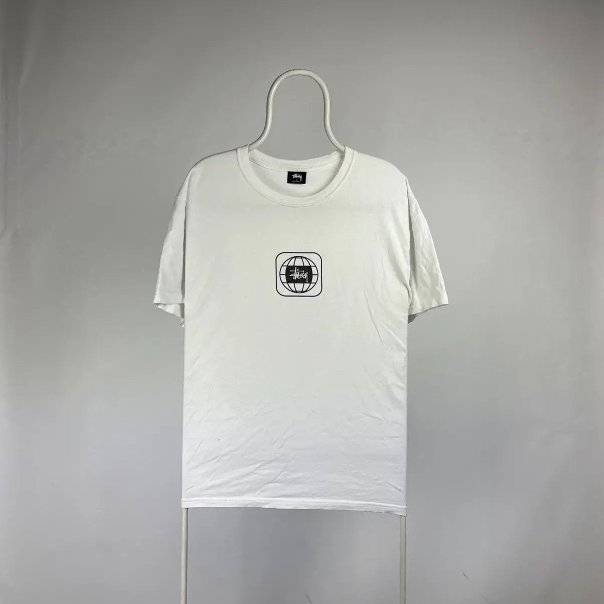 Stussy Stussy Tshirt worldwide box logo size Large Size US L / EU 52-54 / 3 - 1 Thumbnail