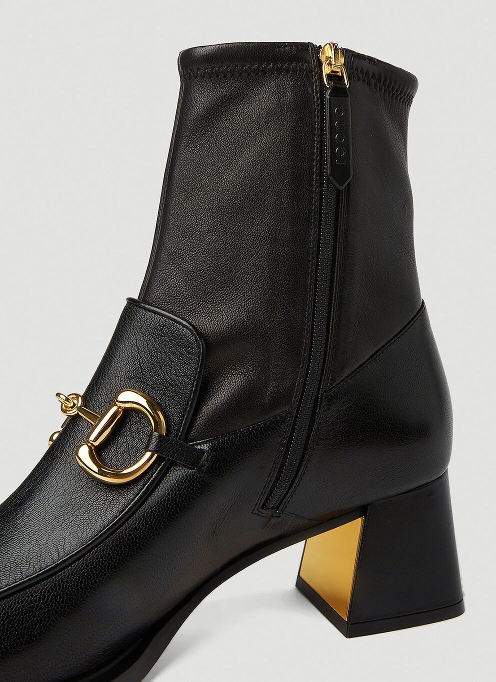 Gucci o1s1wg110125 Boots With Horsebit in Black Size US 6 / IT 36 - 7 Thumbnail